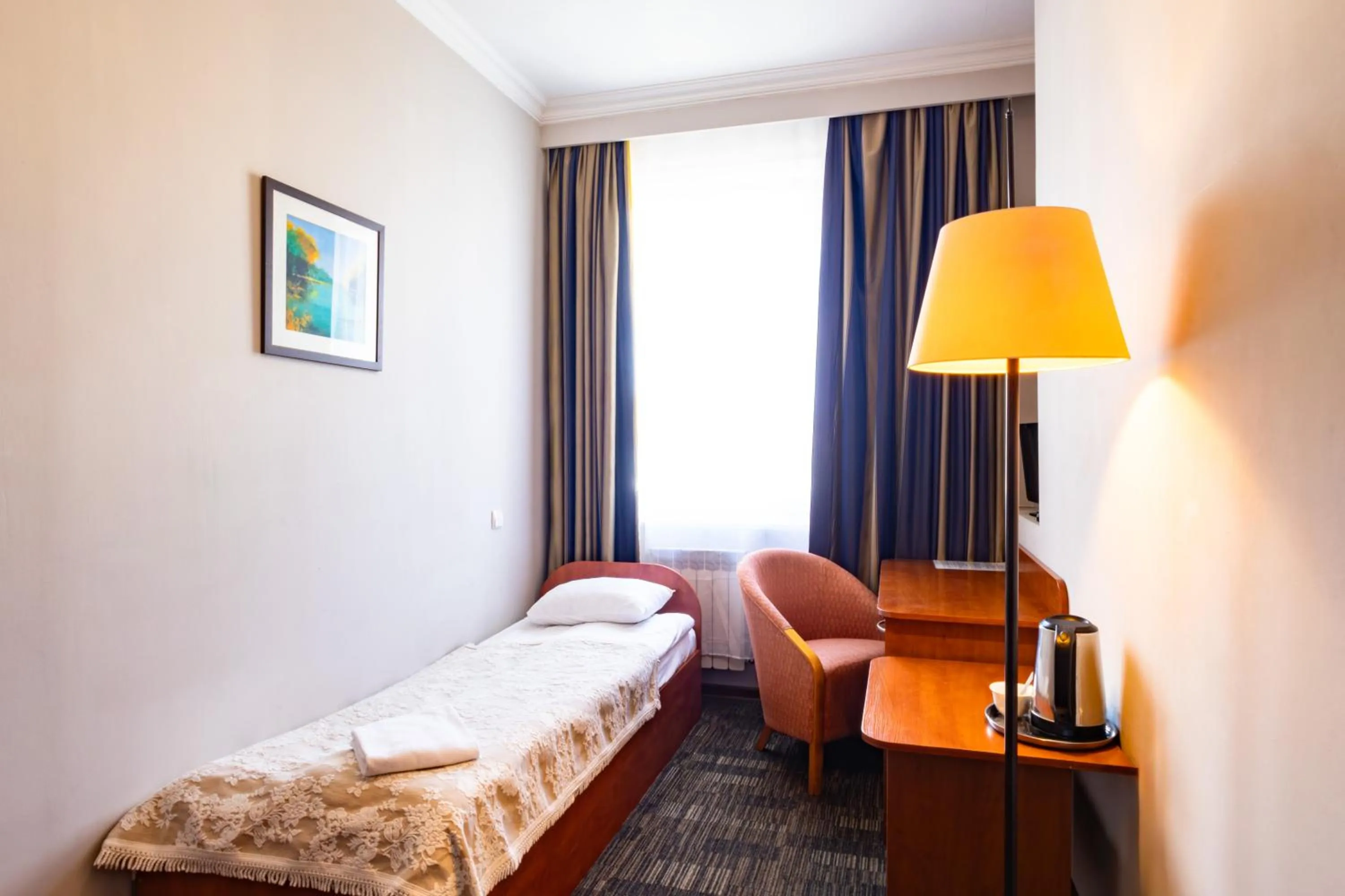 Bed in Noclegi Stadion Bed & Breakfast