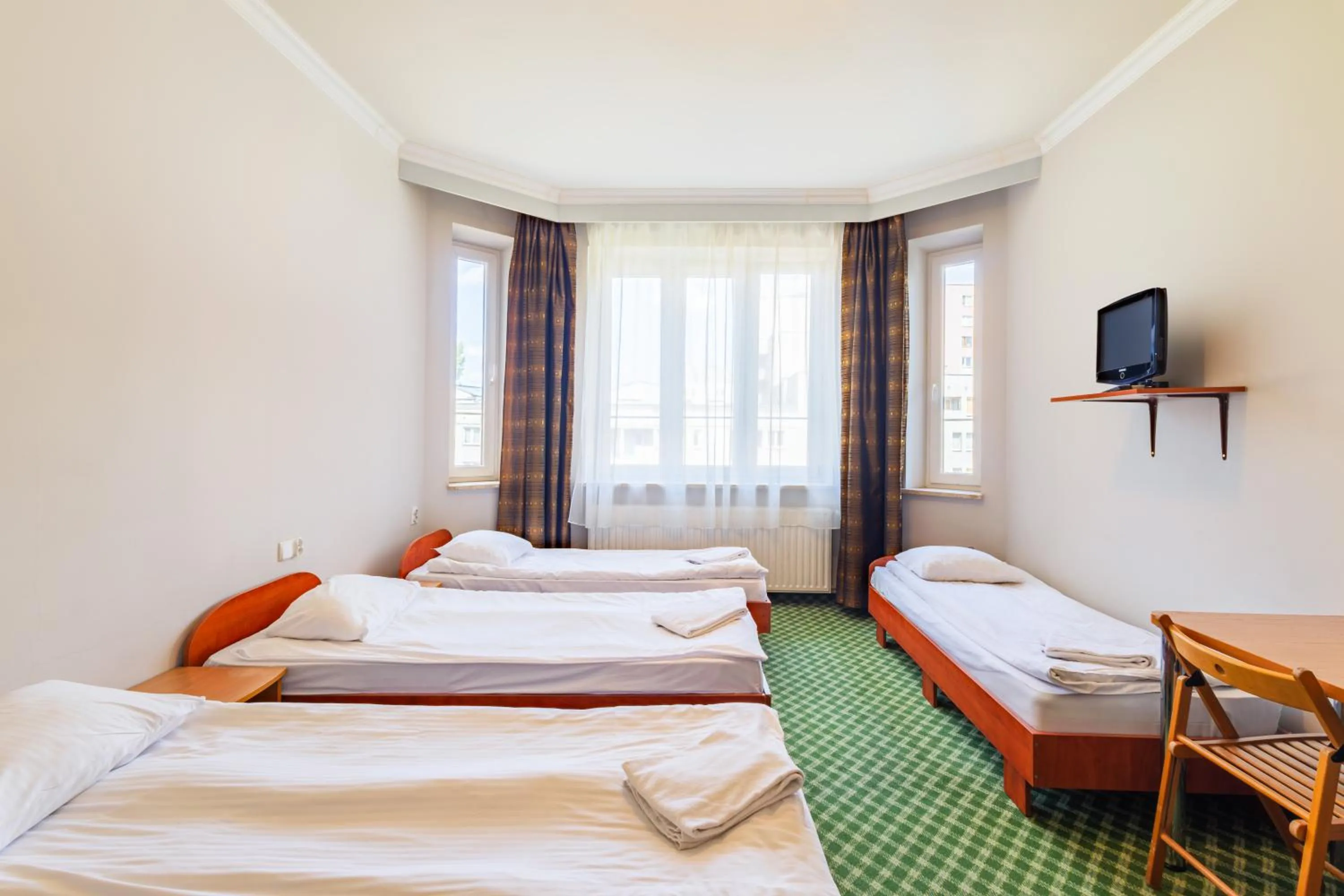 Bed in Noclegi Stadion Bed & Breakfast