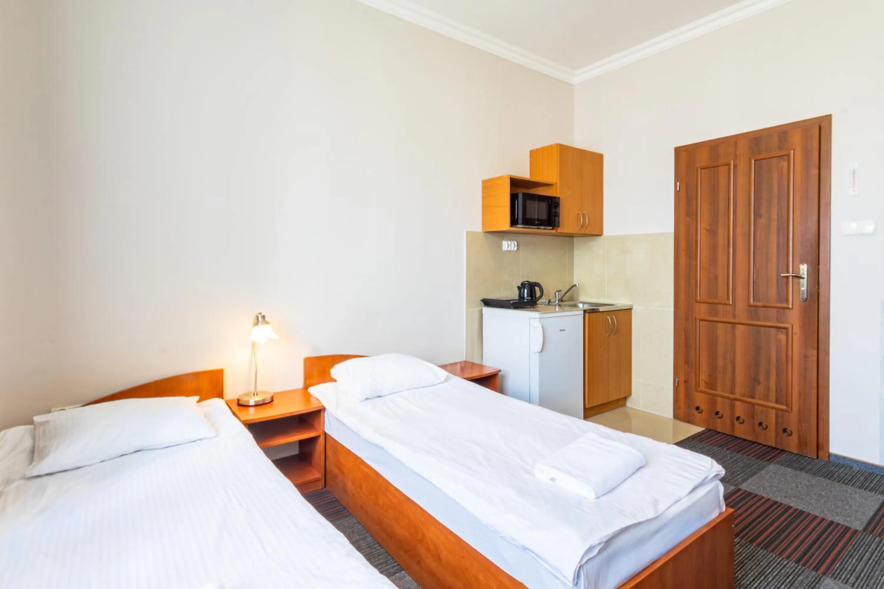 Bed in Noclegi Stadion Bed & Breakfast