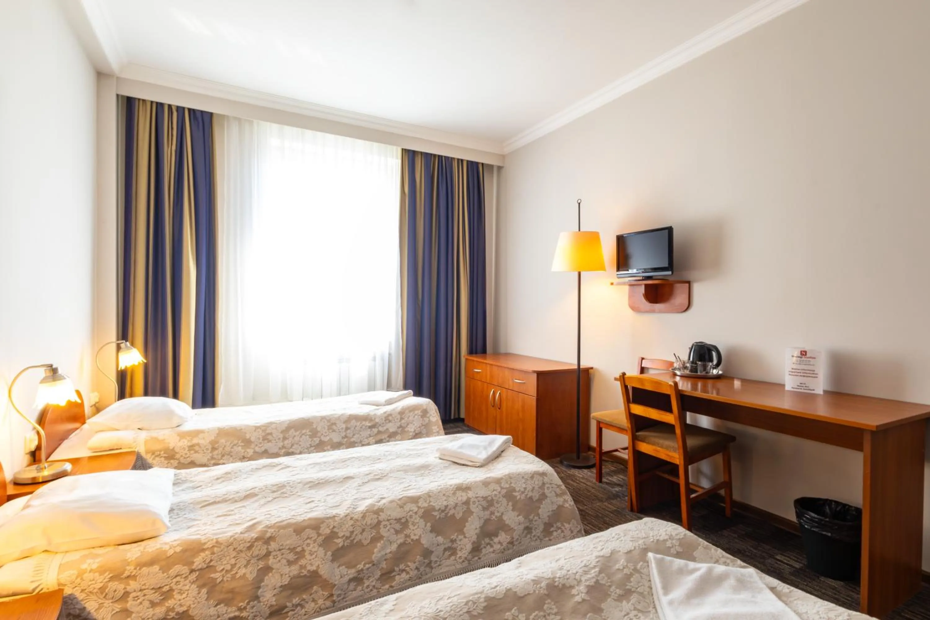 Bed in Noclegi Stadion Bed & Breakfast