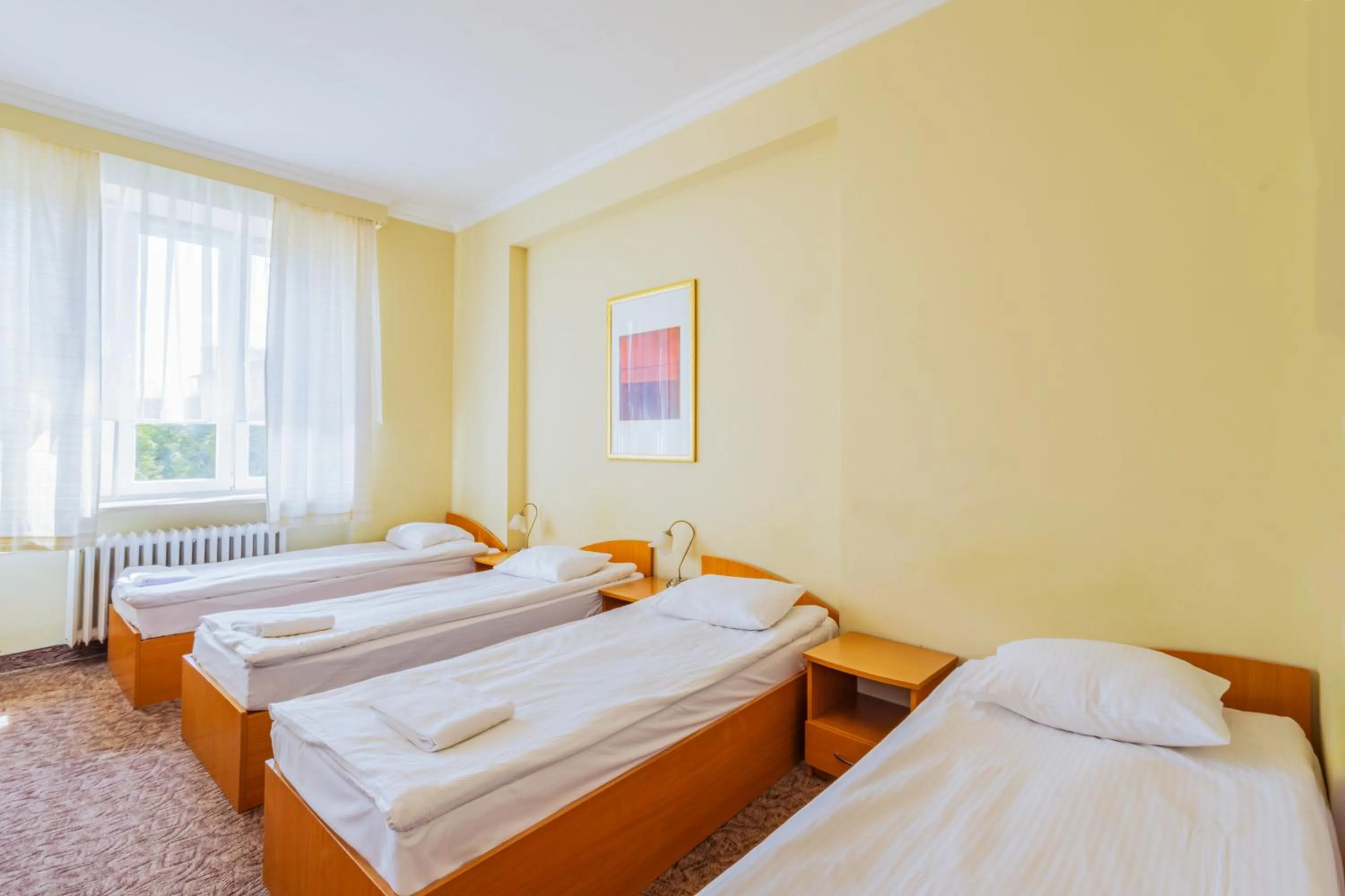 Bed in Noclegi Stadion Bed & Breakfast