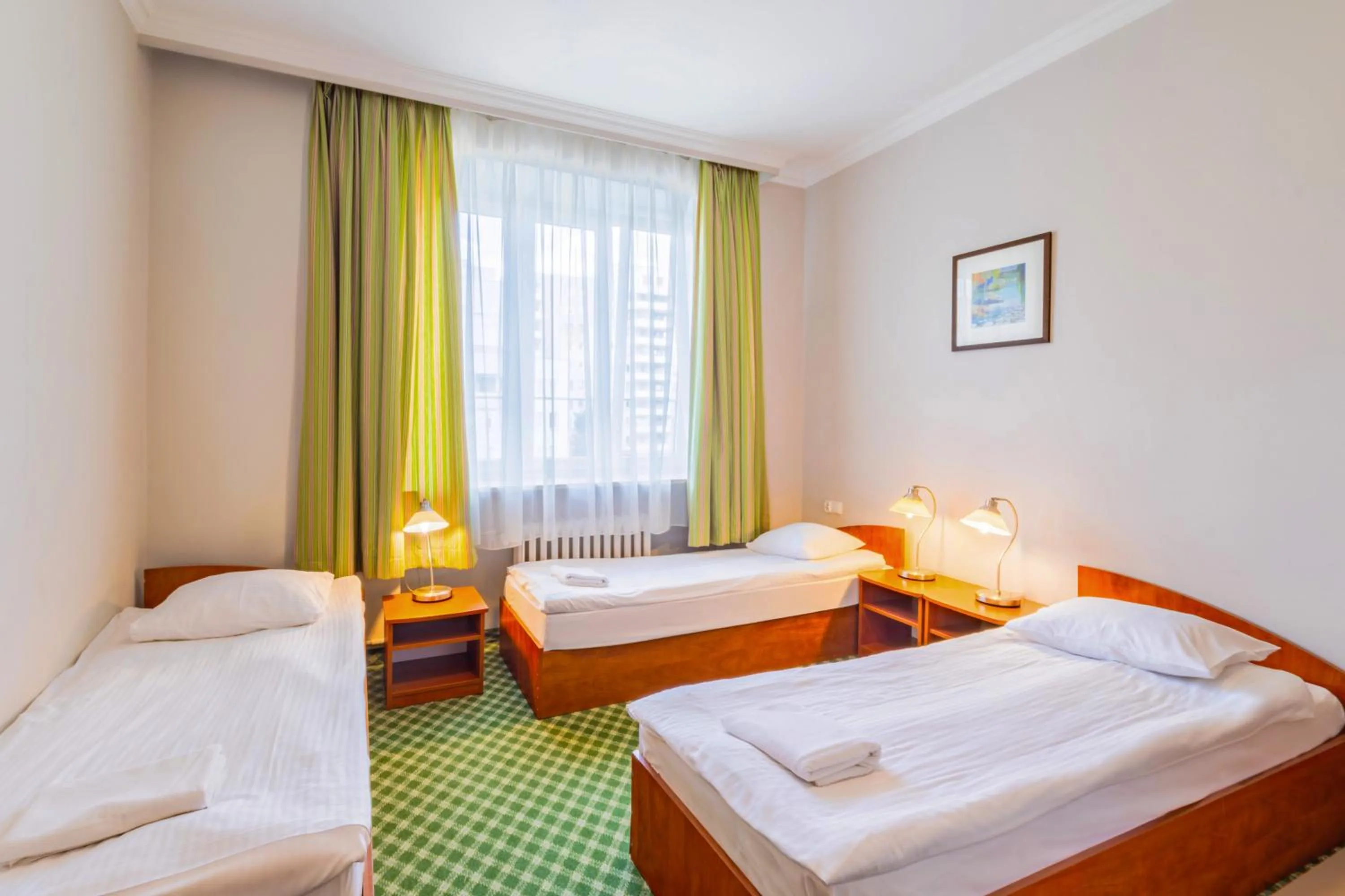 Bed in Noclegi Stadion Bed & Breakfast