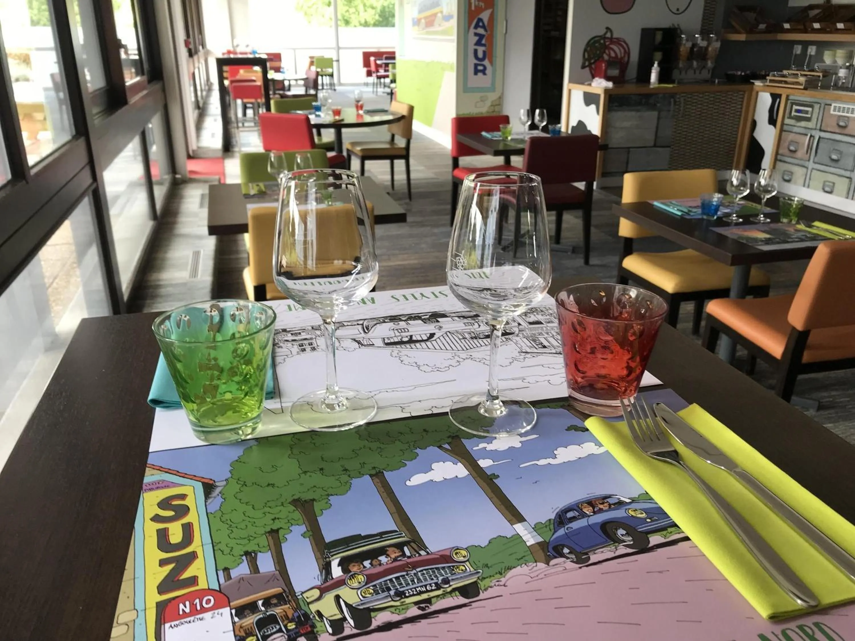 Restaurant/places to eat in ibis budget Angoulême Nord