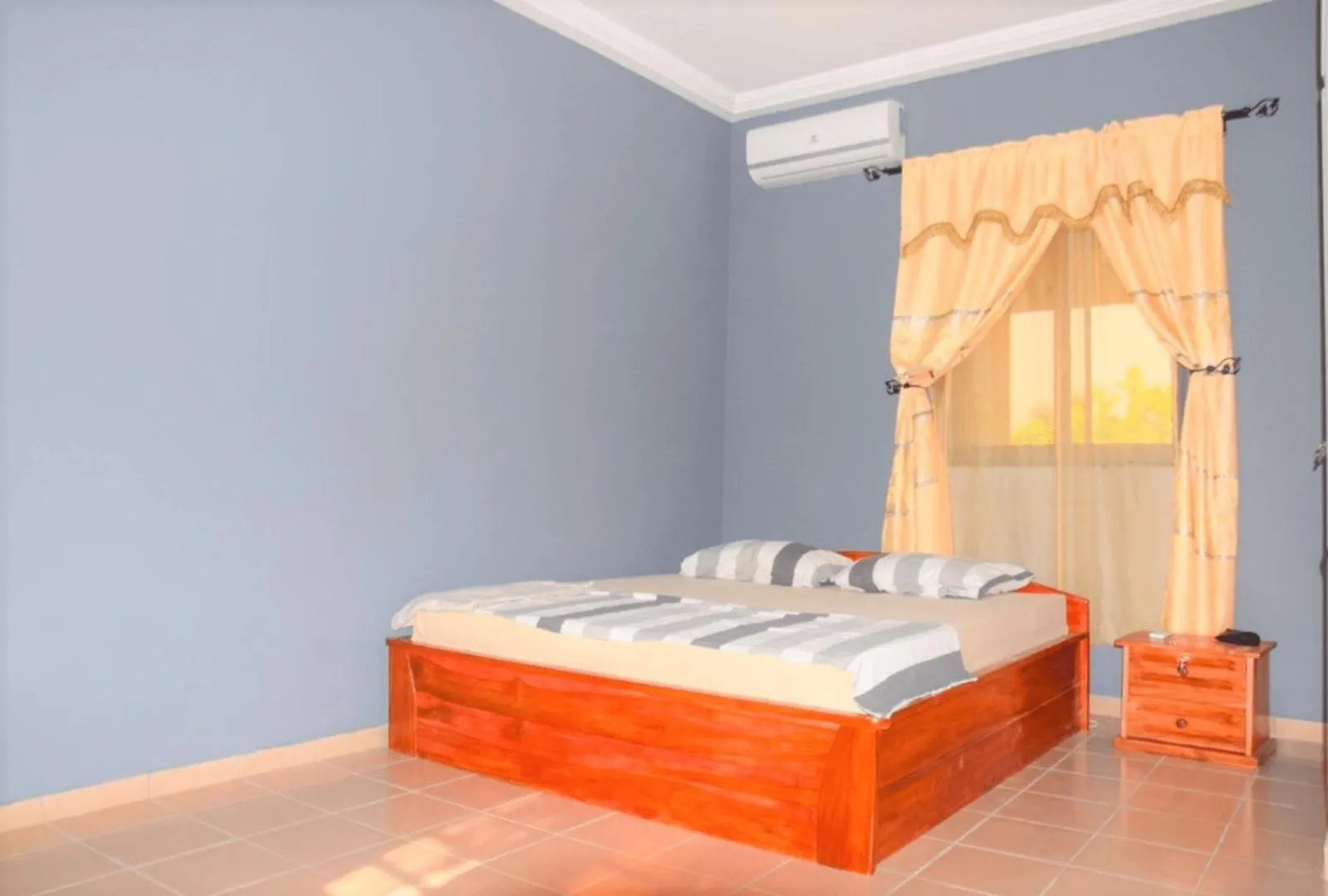 Bed in Villa Beach Avepozo Lome