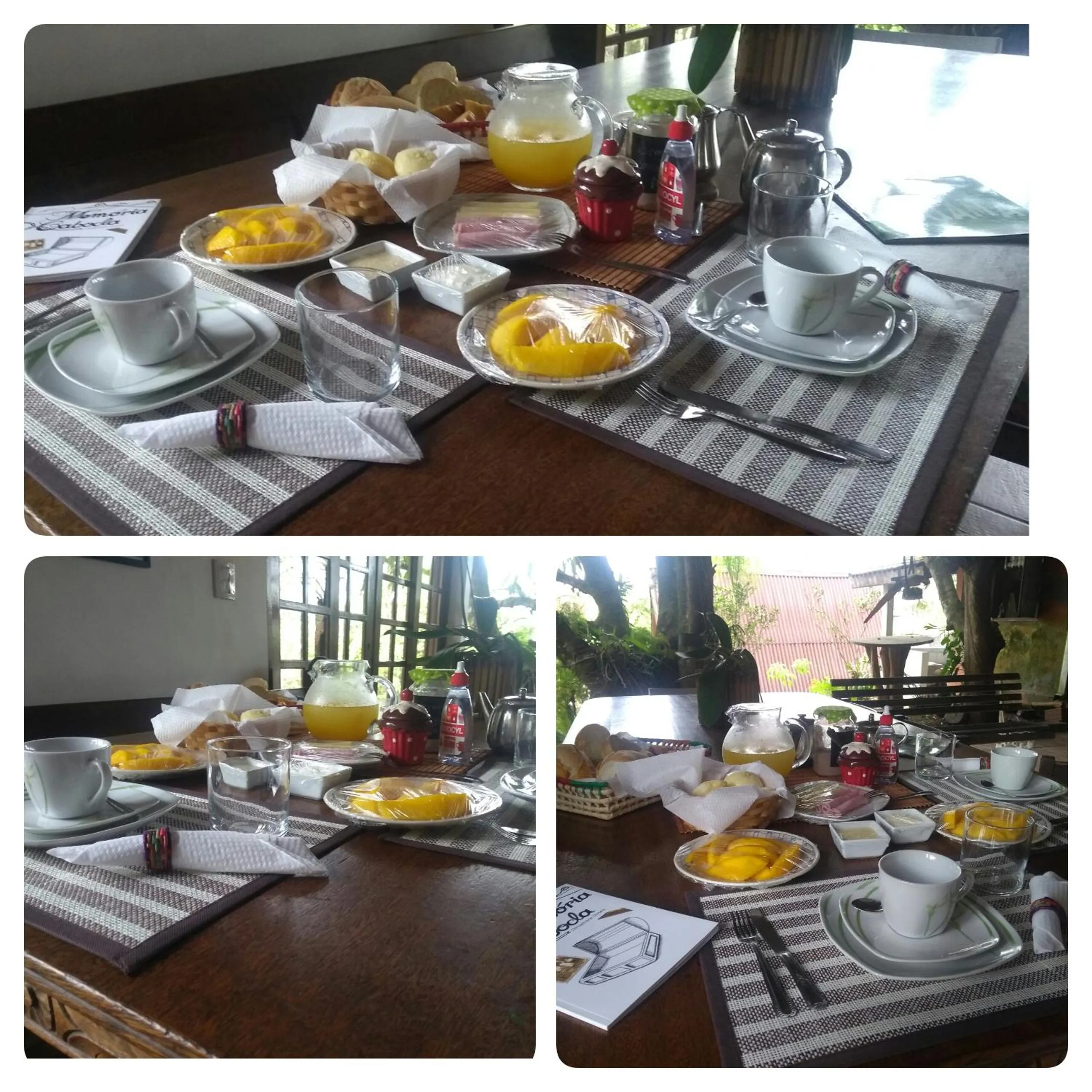 Breakfast in Chalé Rancho Aratama