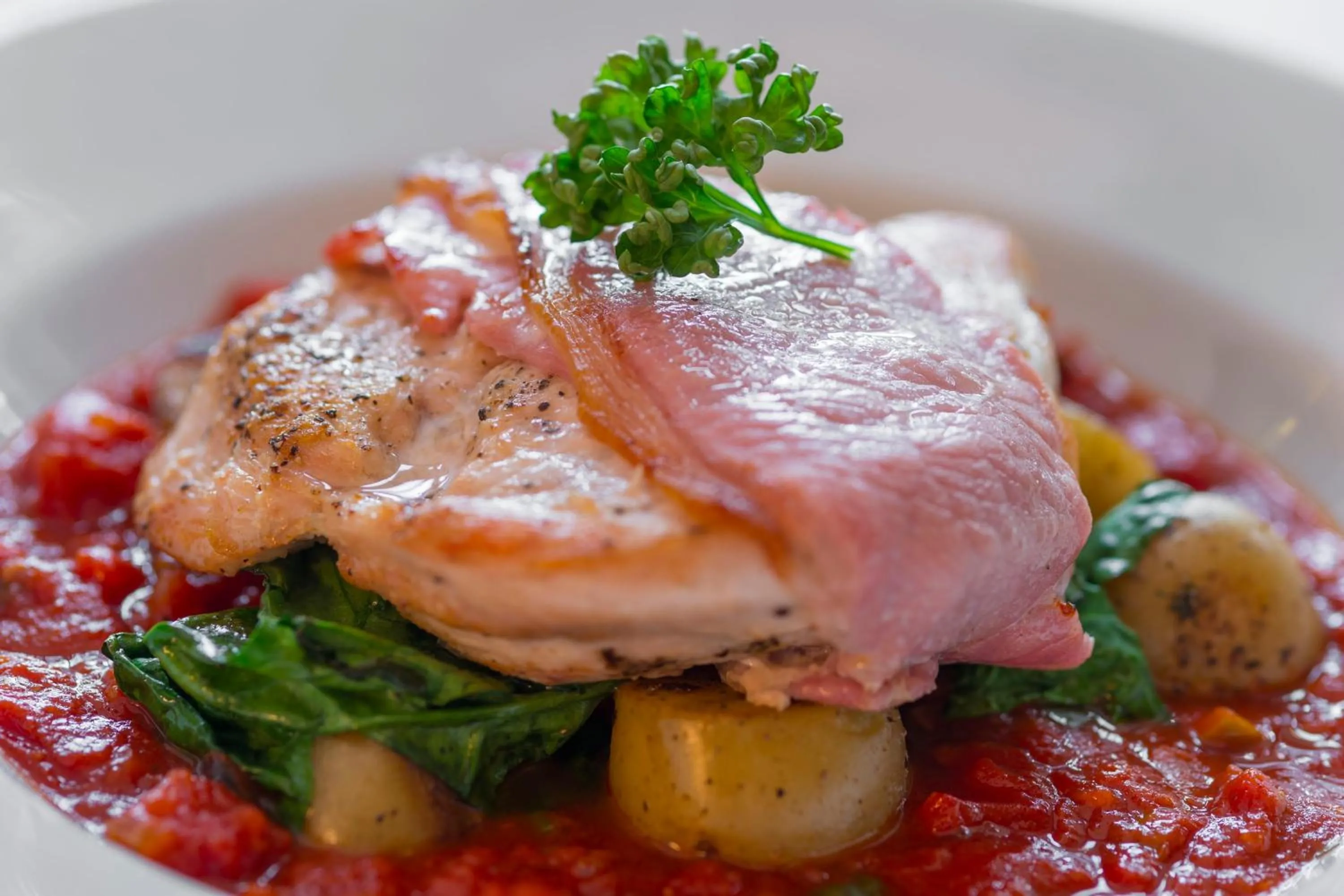 Food close-up in Wagon & Horses