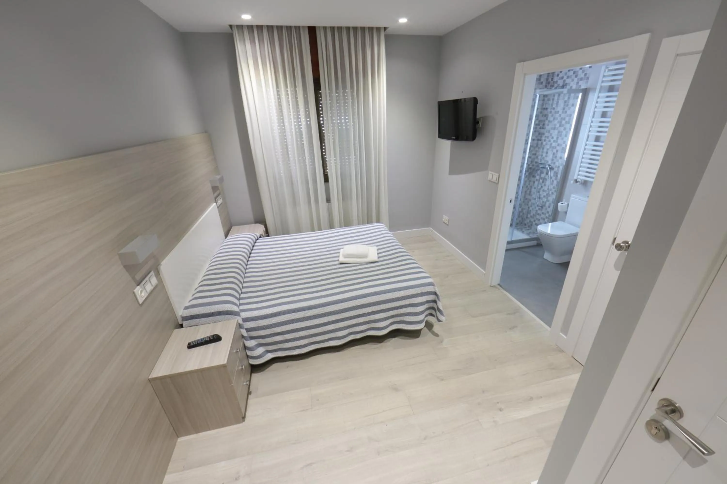 Bed in Hotel Goizalde