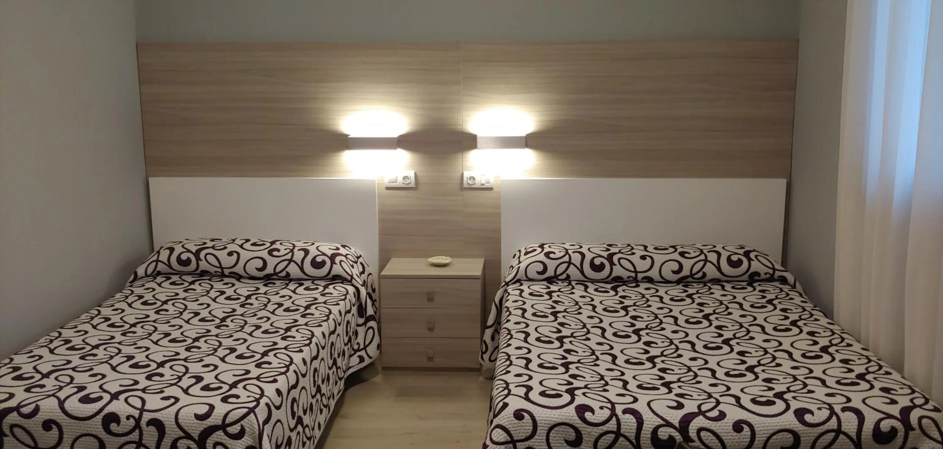 Bed in Hotel Goizalde