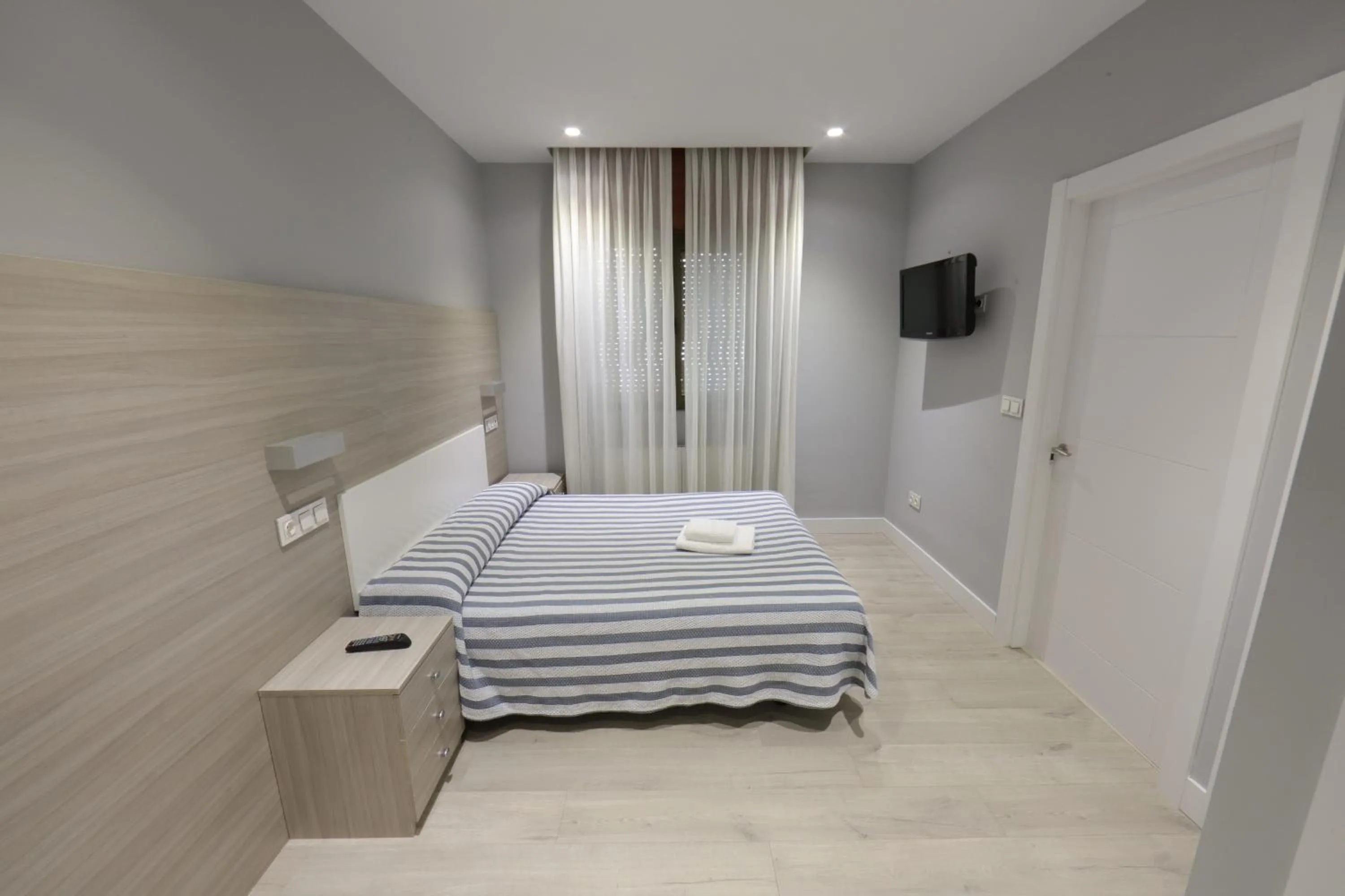 Bed in Hotel Goizalde