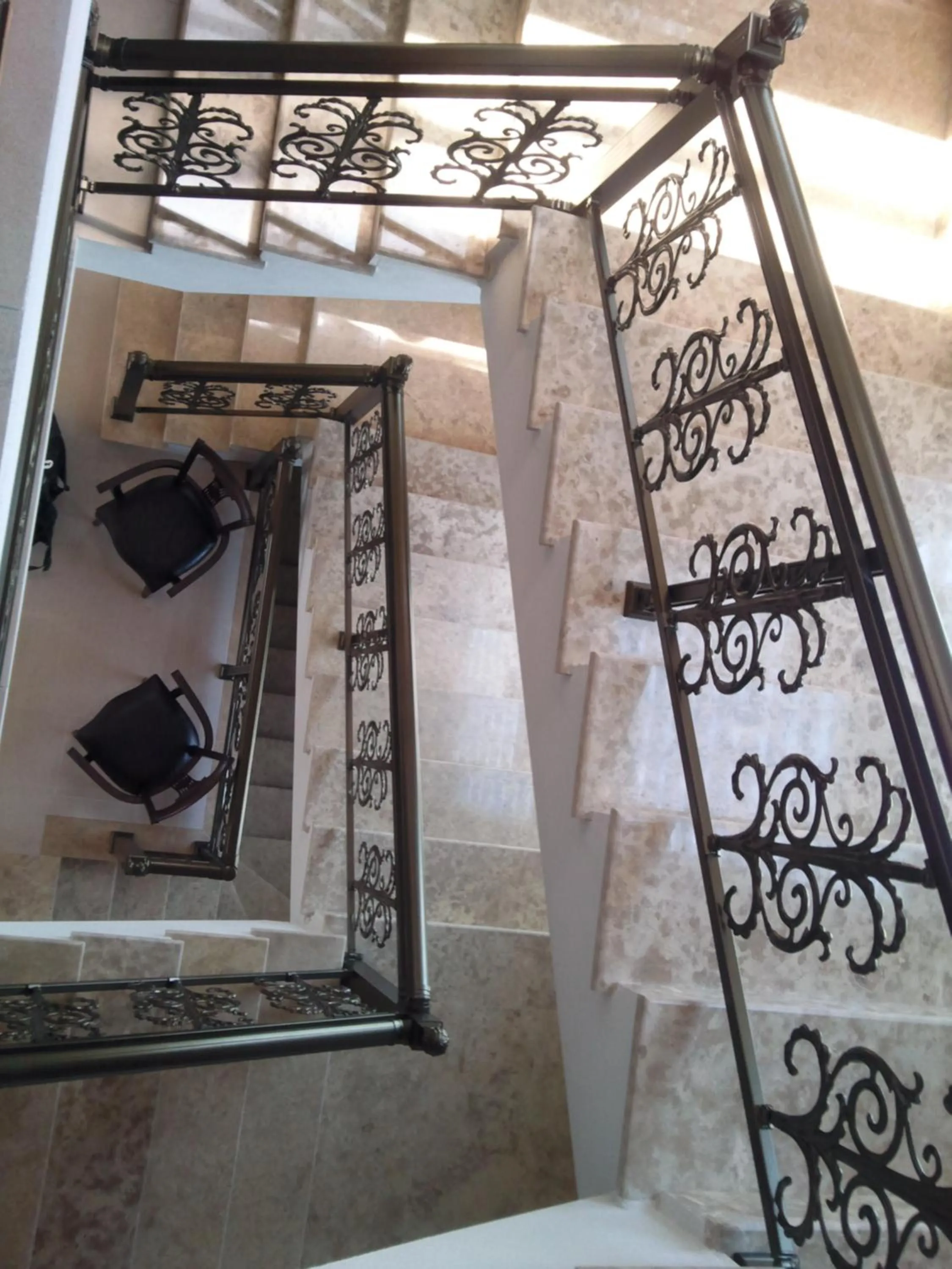 Decorative detail in Thalassies Nouveau