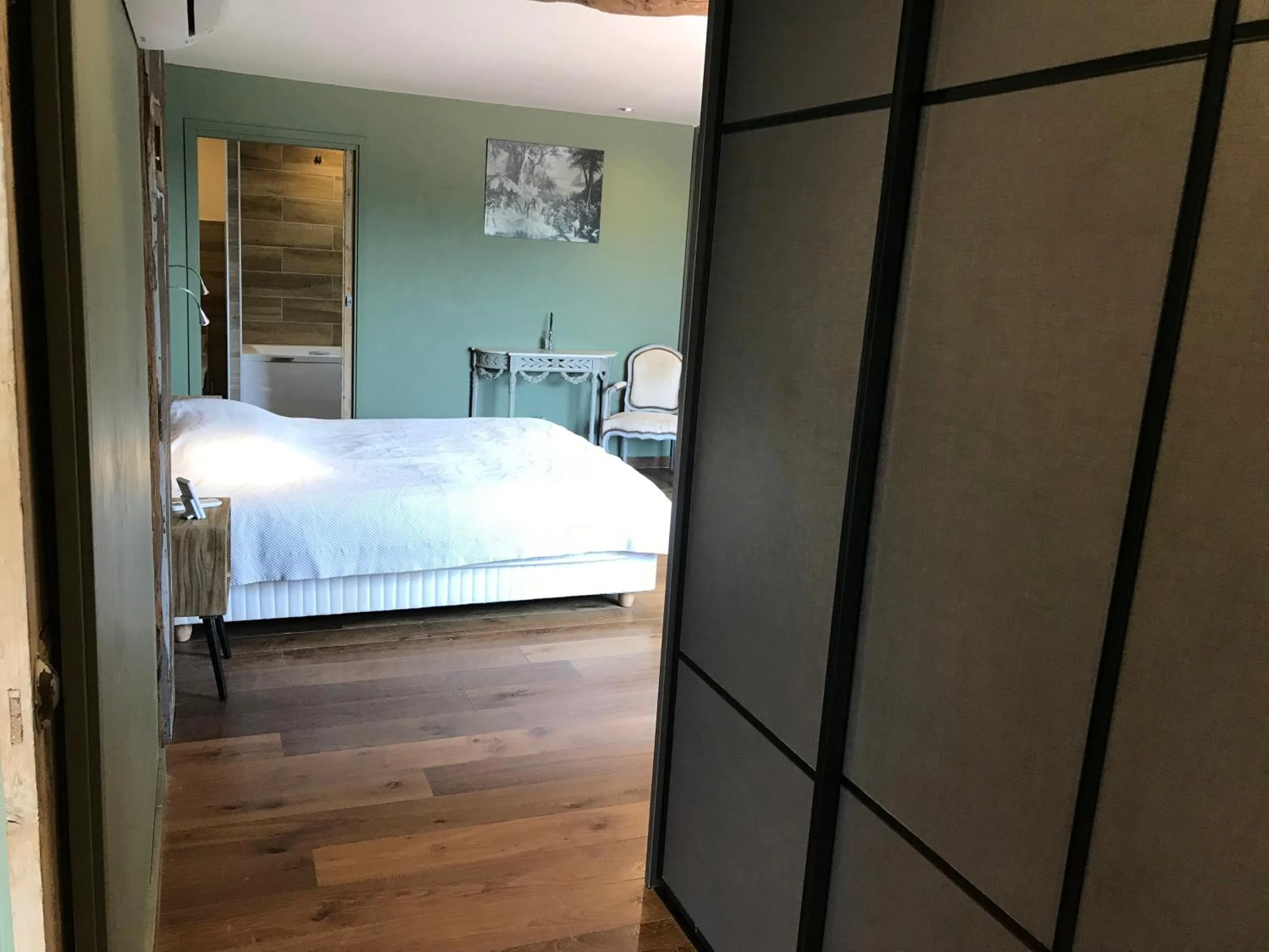 Bed in Maranatha, front de mer avec plage