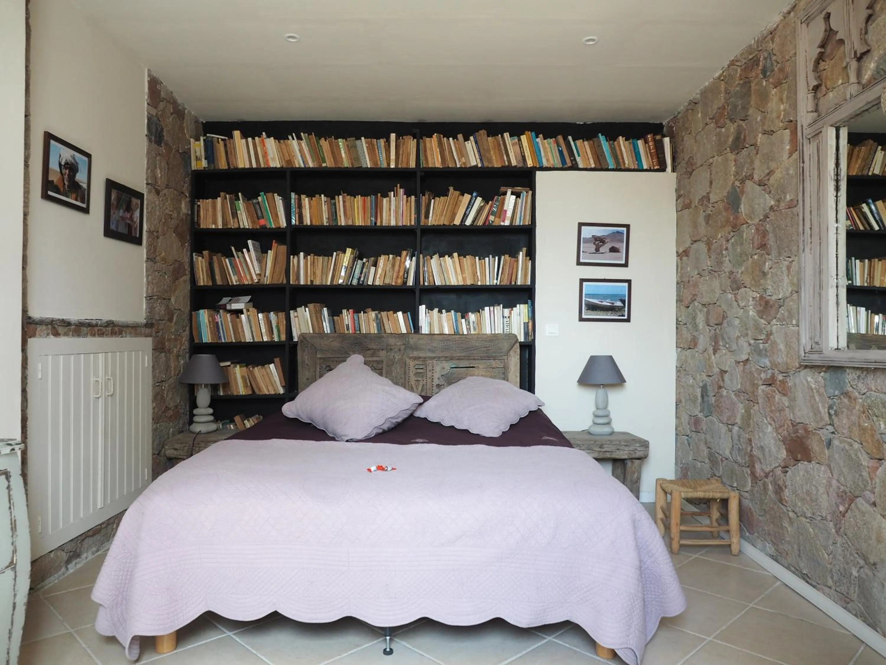 Bedroom, Bed in Maranatha, front de mer avec plage