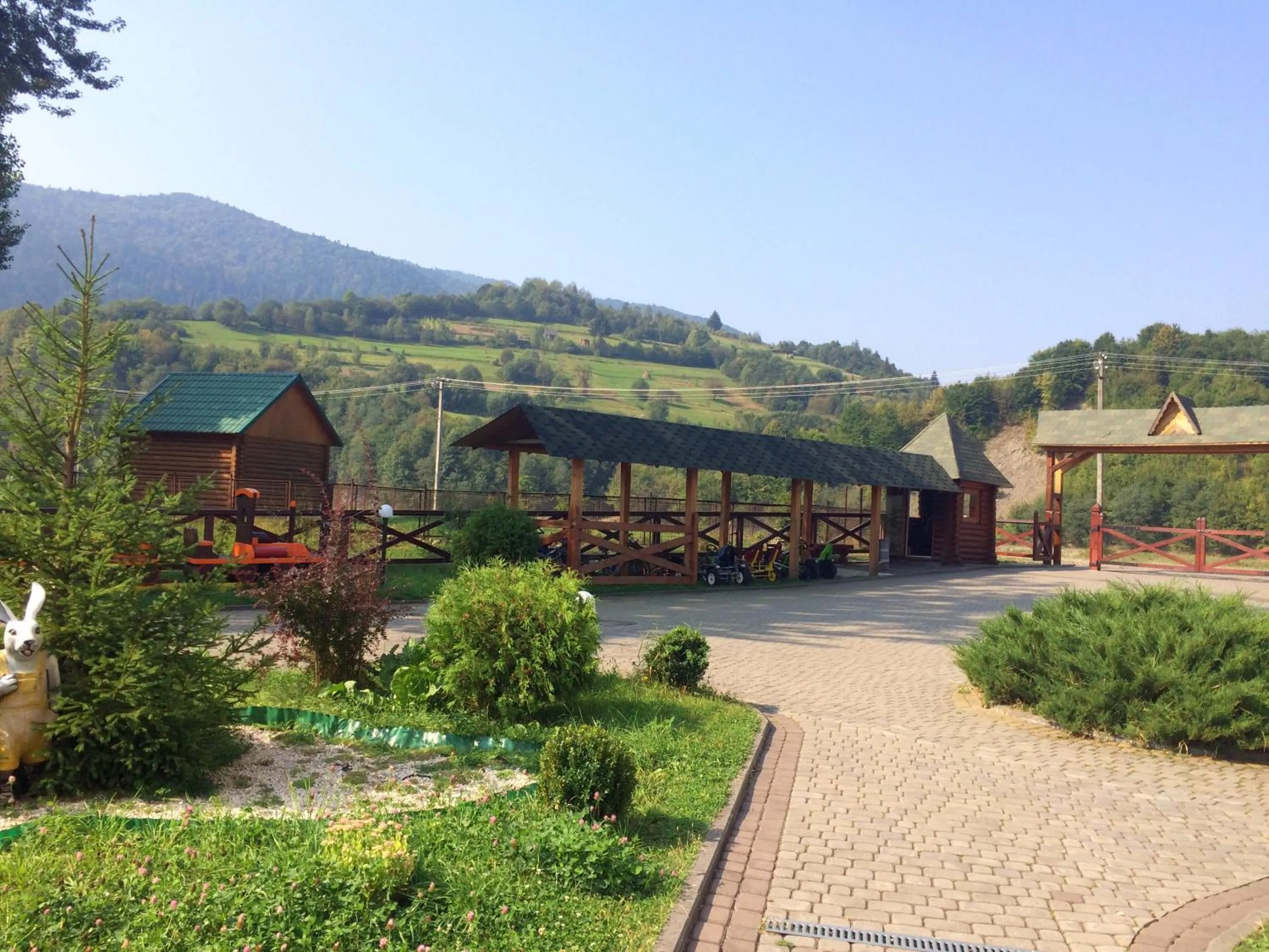 Natural landscape in SPA Hotel Zhyva Voda