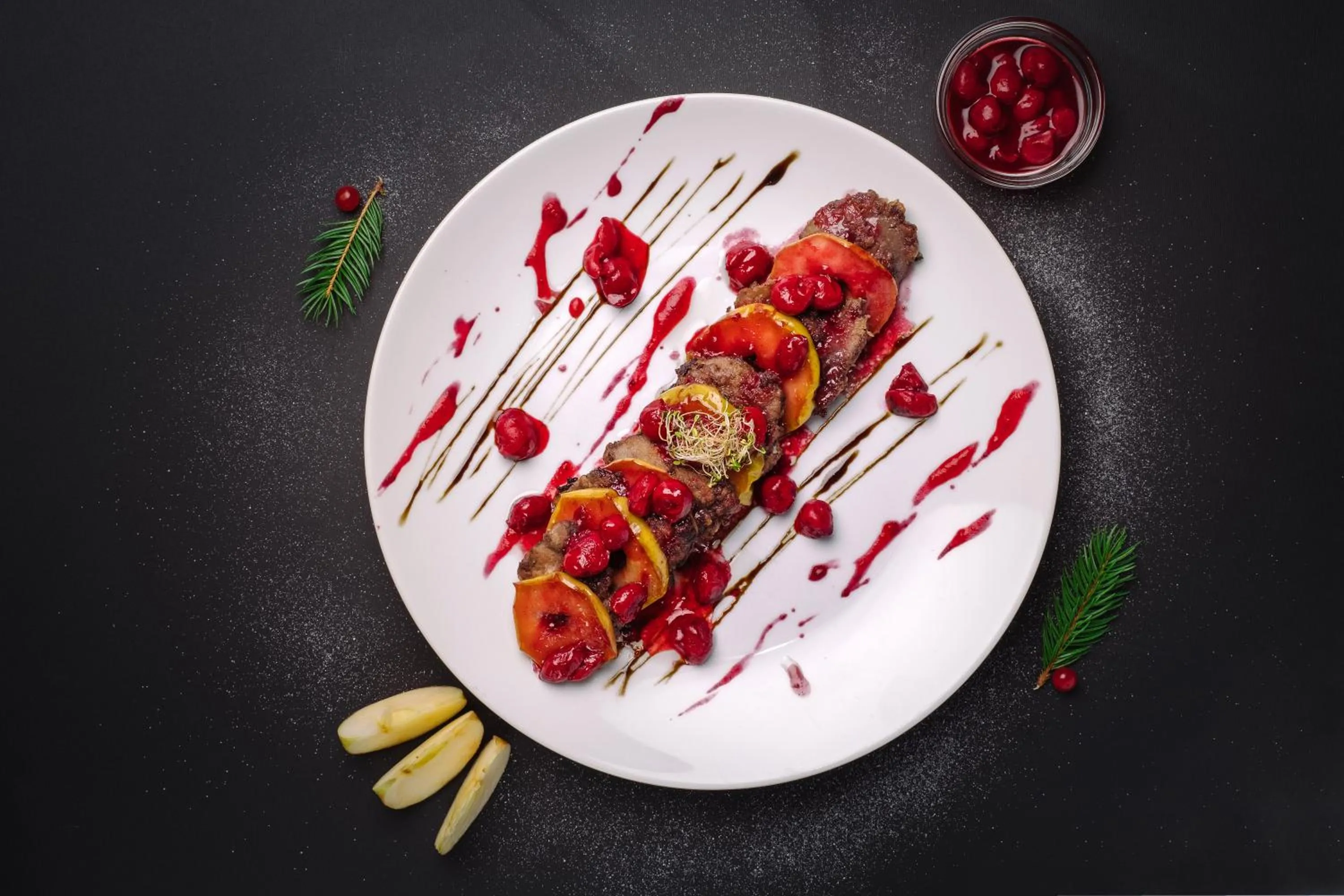 Food close-up in SPA Hotel Zhyva Voda