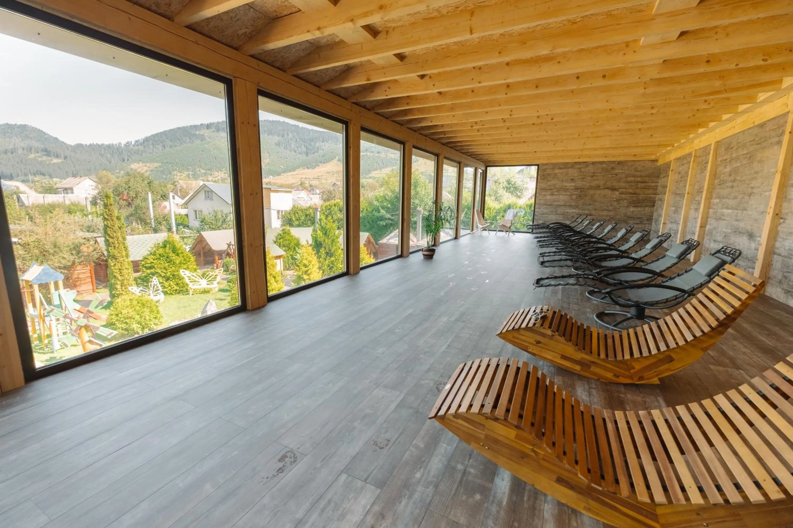 Natural landscape in SPA Hotel Zhyva Voda