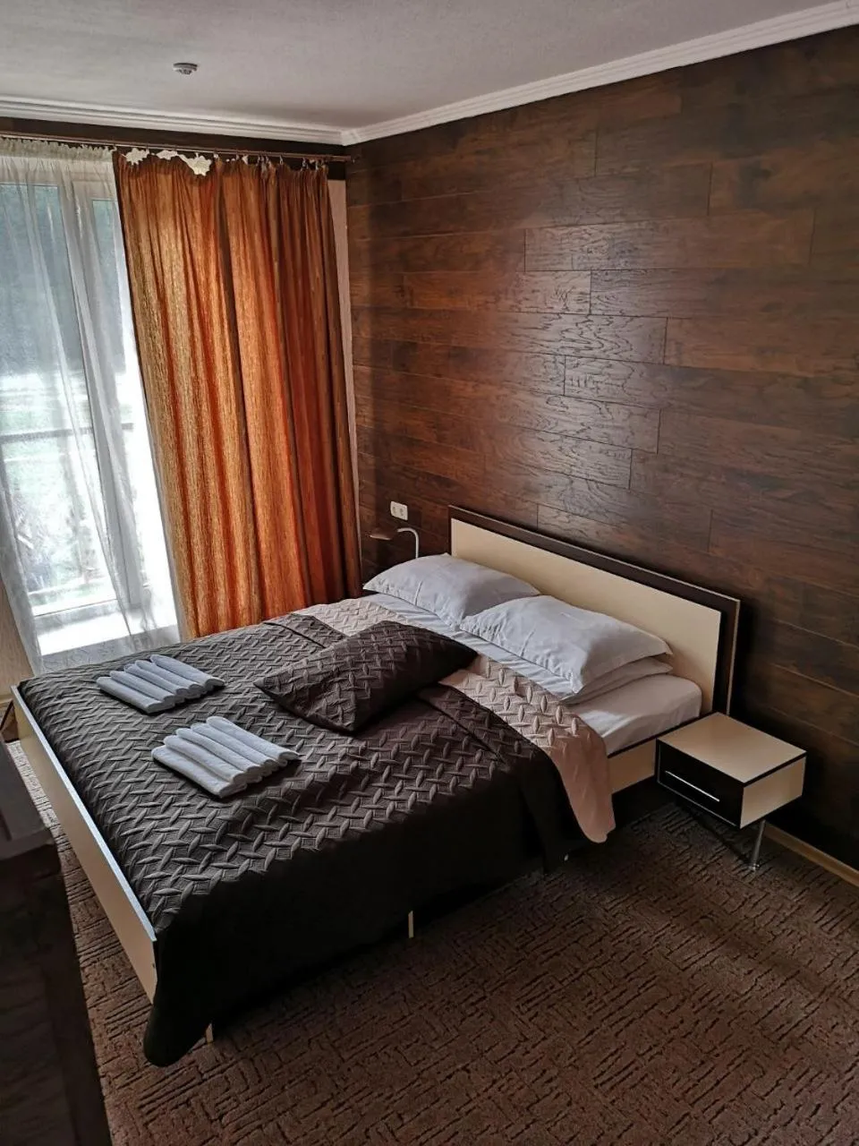 Bed in SPA Hotel Zhyva Voda