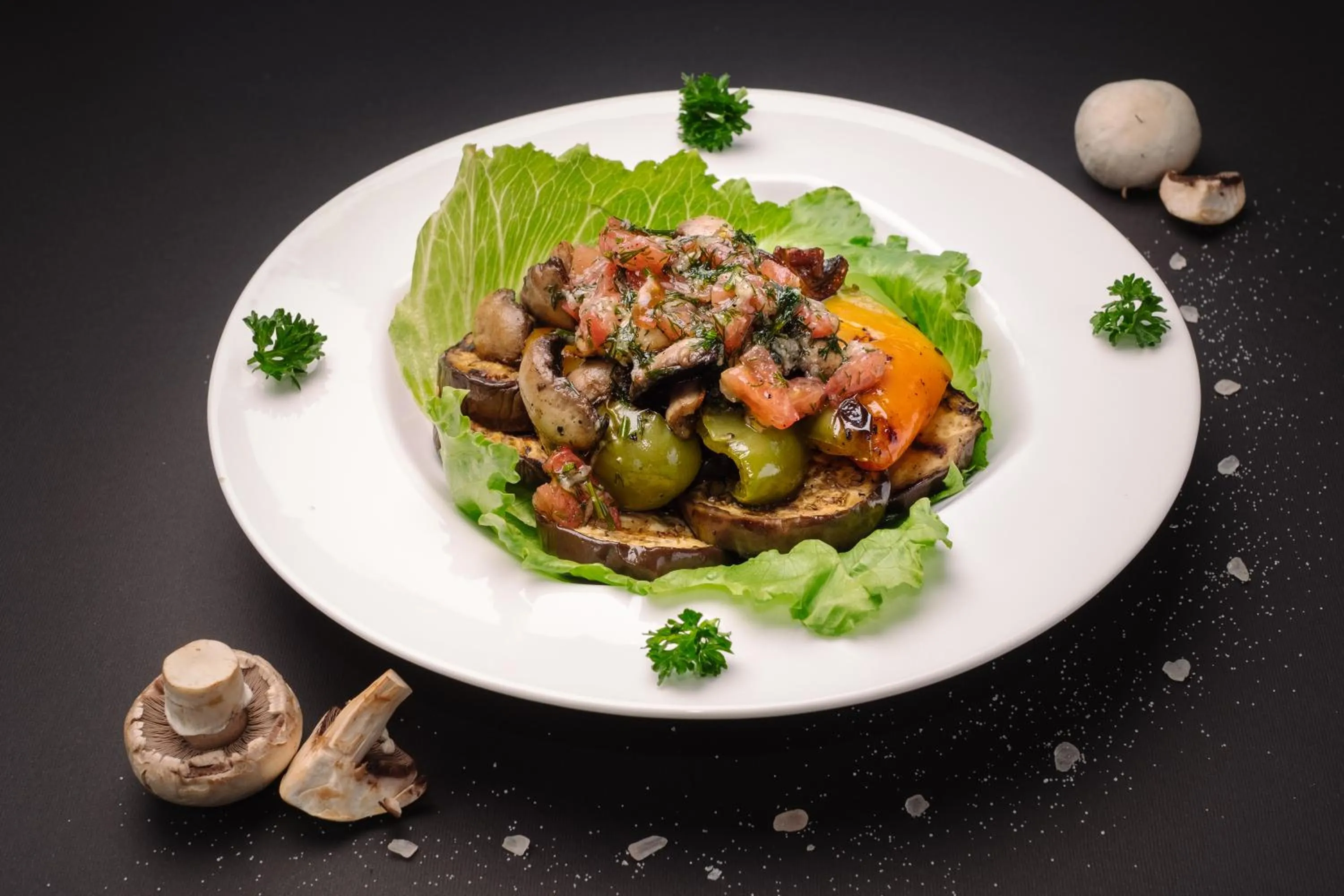 Food close-up in SPA Hotel Zhyva Voda