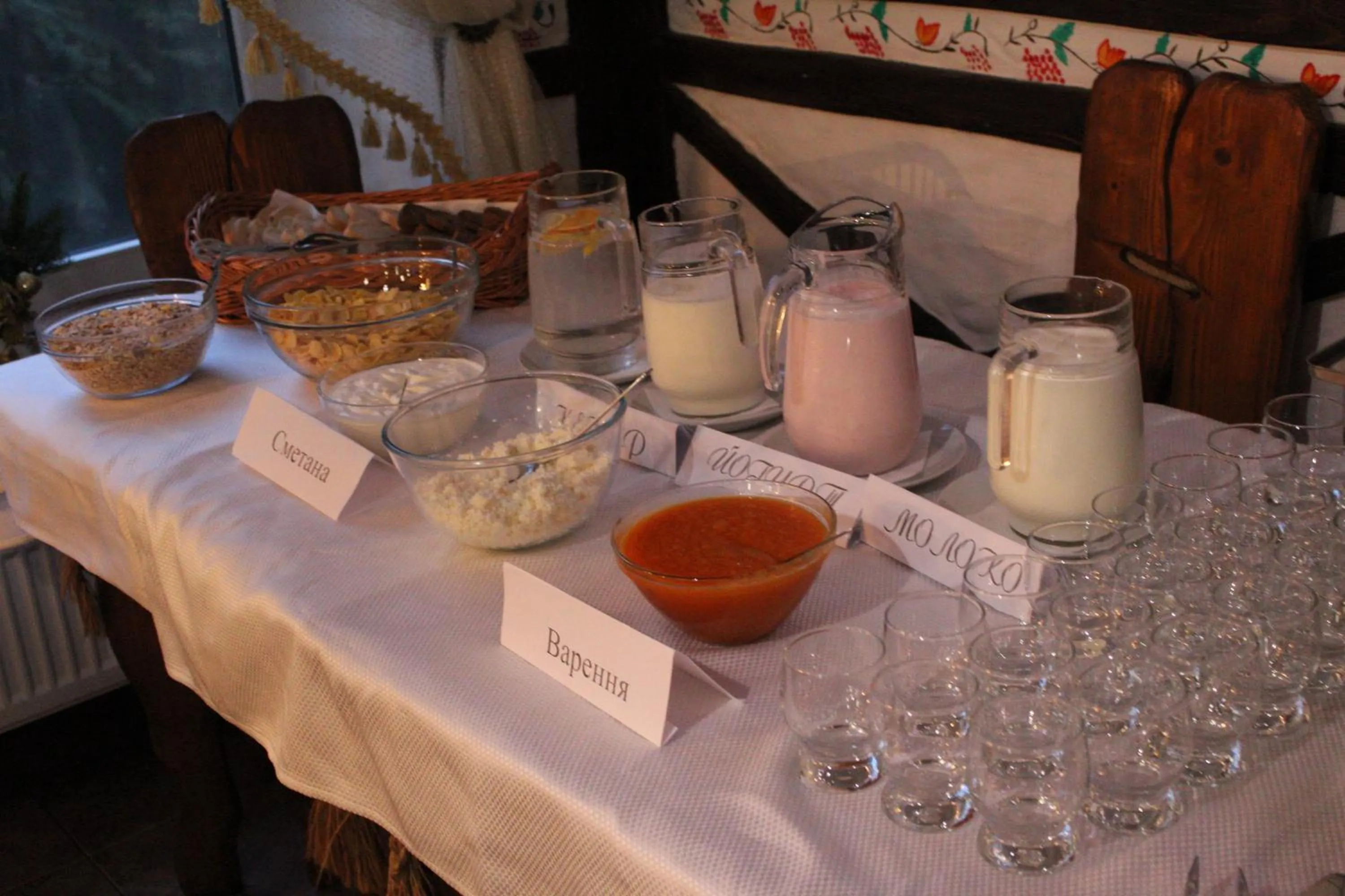 Breakfast in SPA Hotel Zhyva Voda