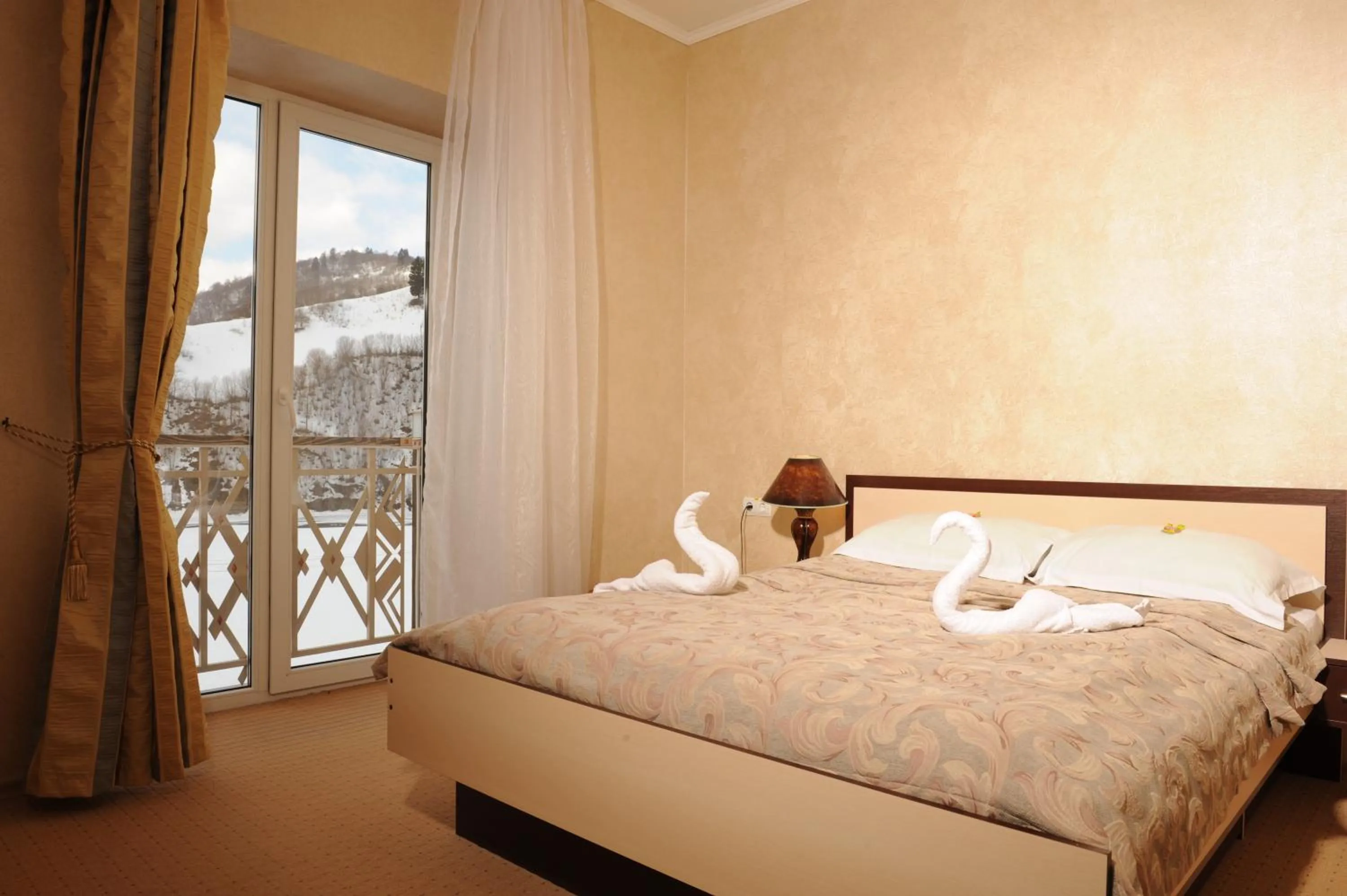 Mountain view, Bed in SPA Hotel Zhyva Voda