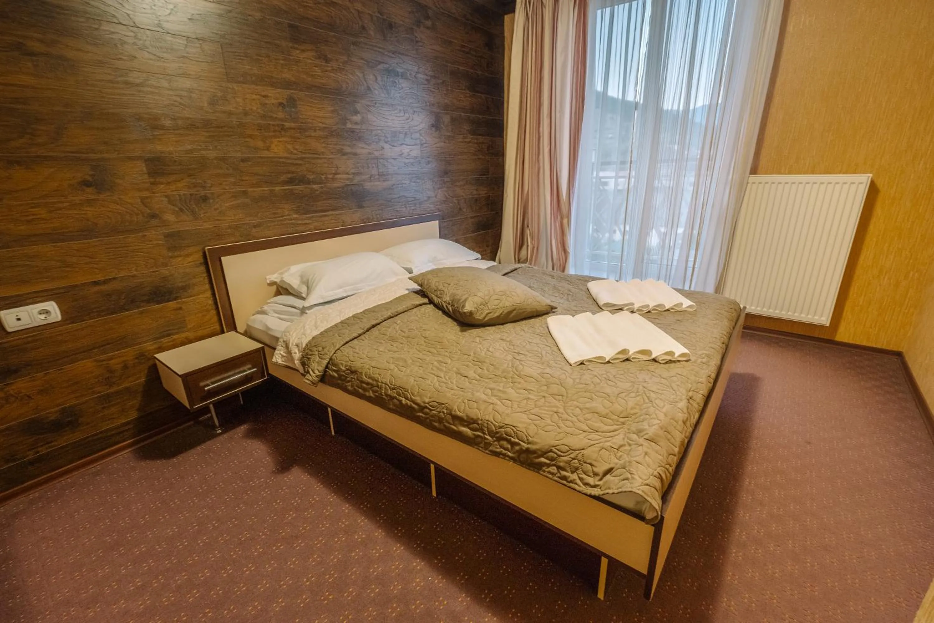 Bed in SPA Hotel Zhyva Voda
