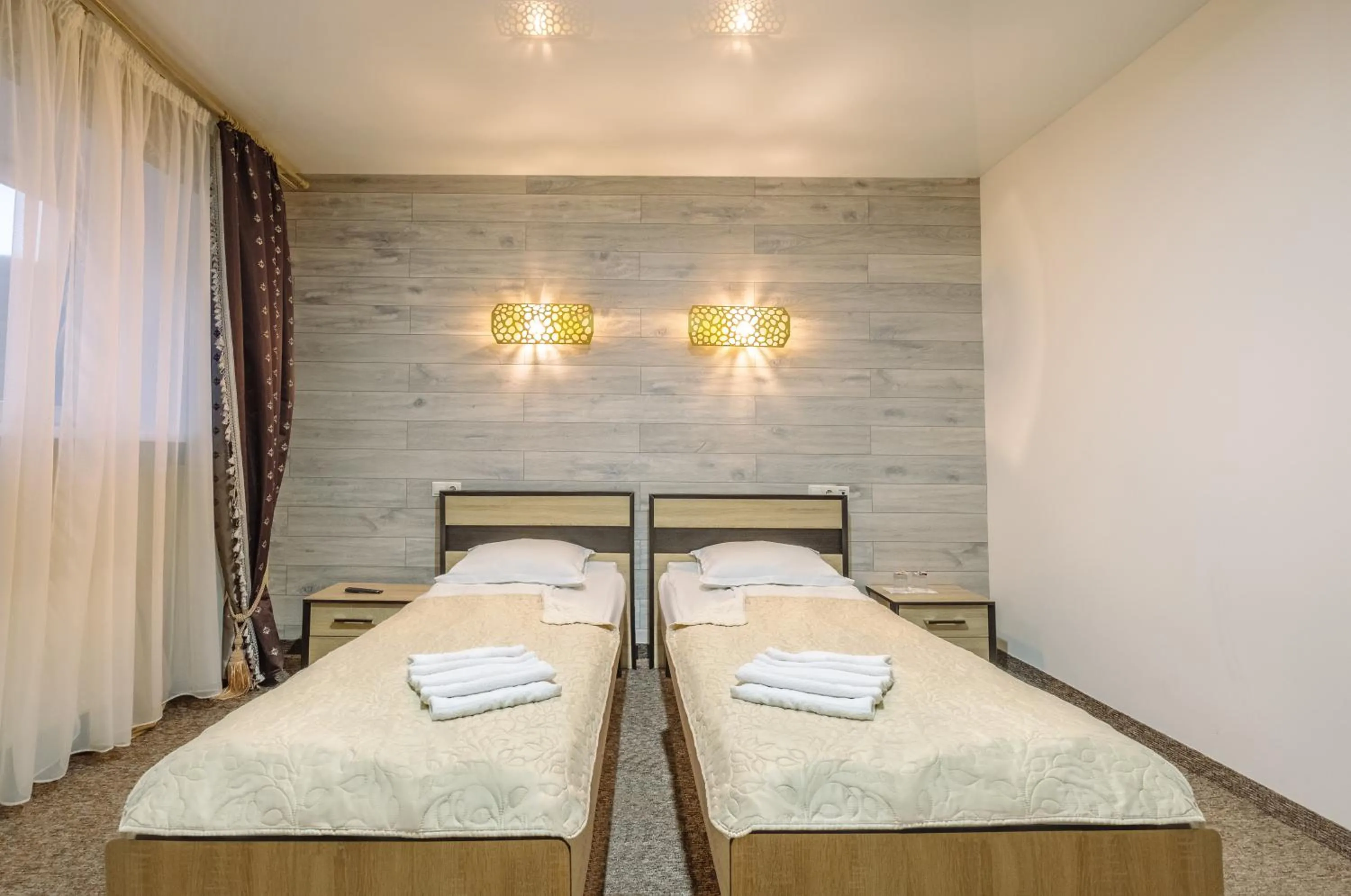 Bed in SPA Hotel Zhyva Voda
