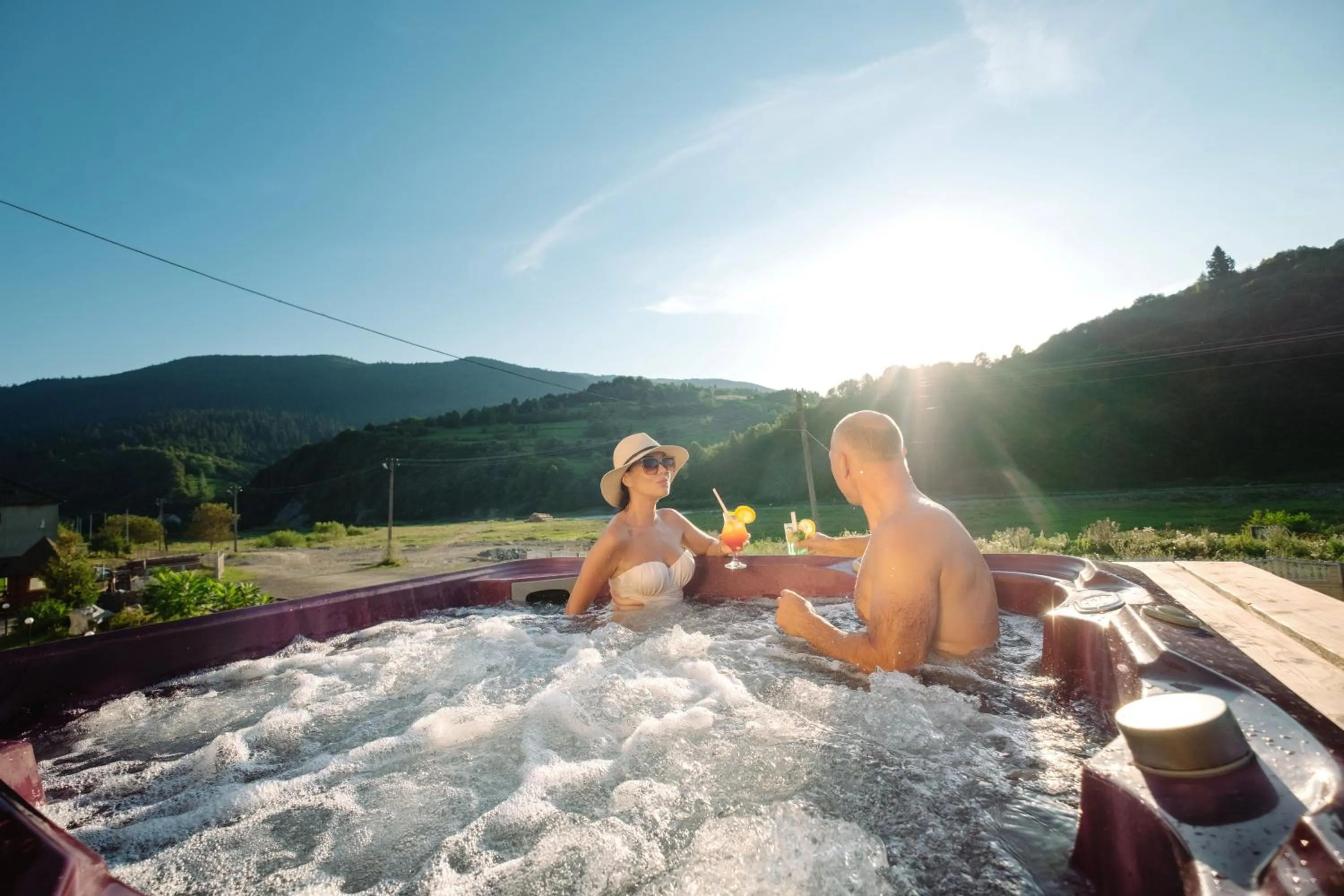 People in SPA Hotel Zhyva Voda