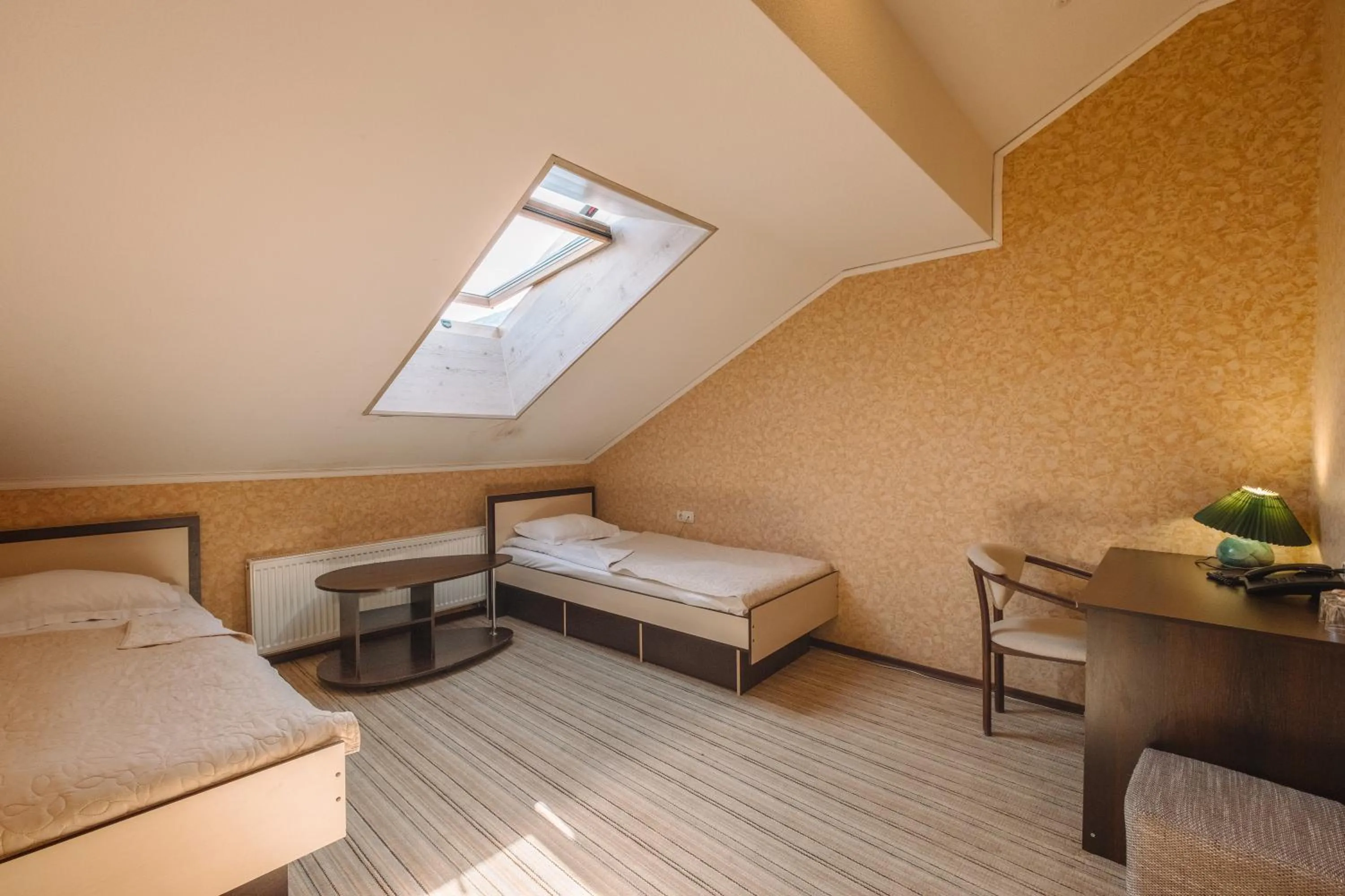 Bed in SPA Hotel Zhyva Voda