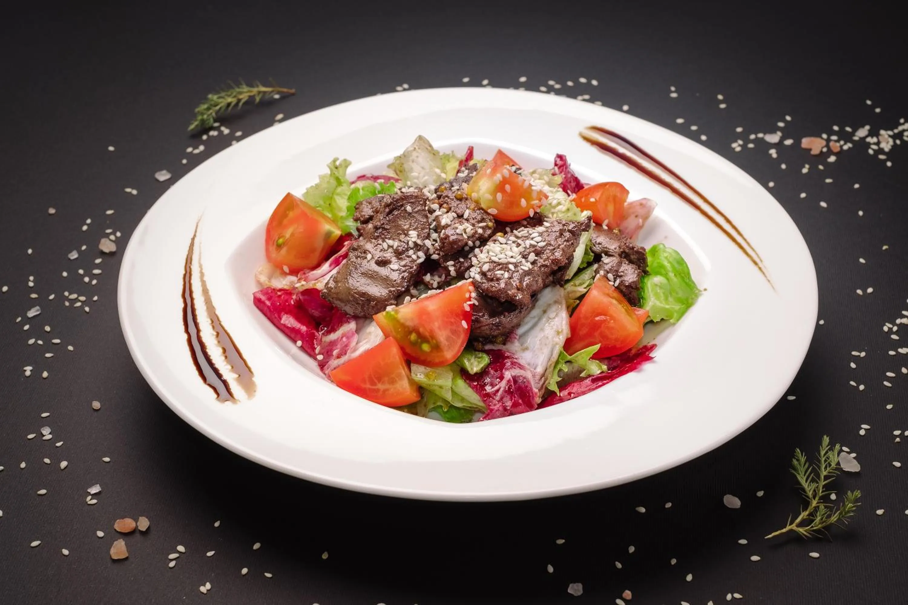 Food close-up in SPA Hotel Zhyva Voda