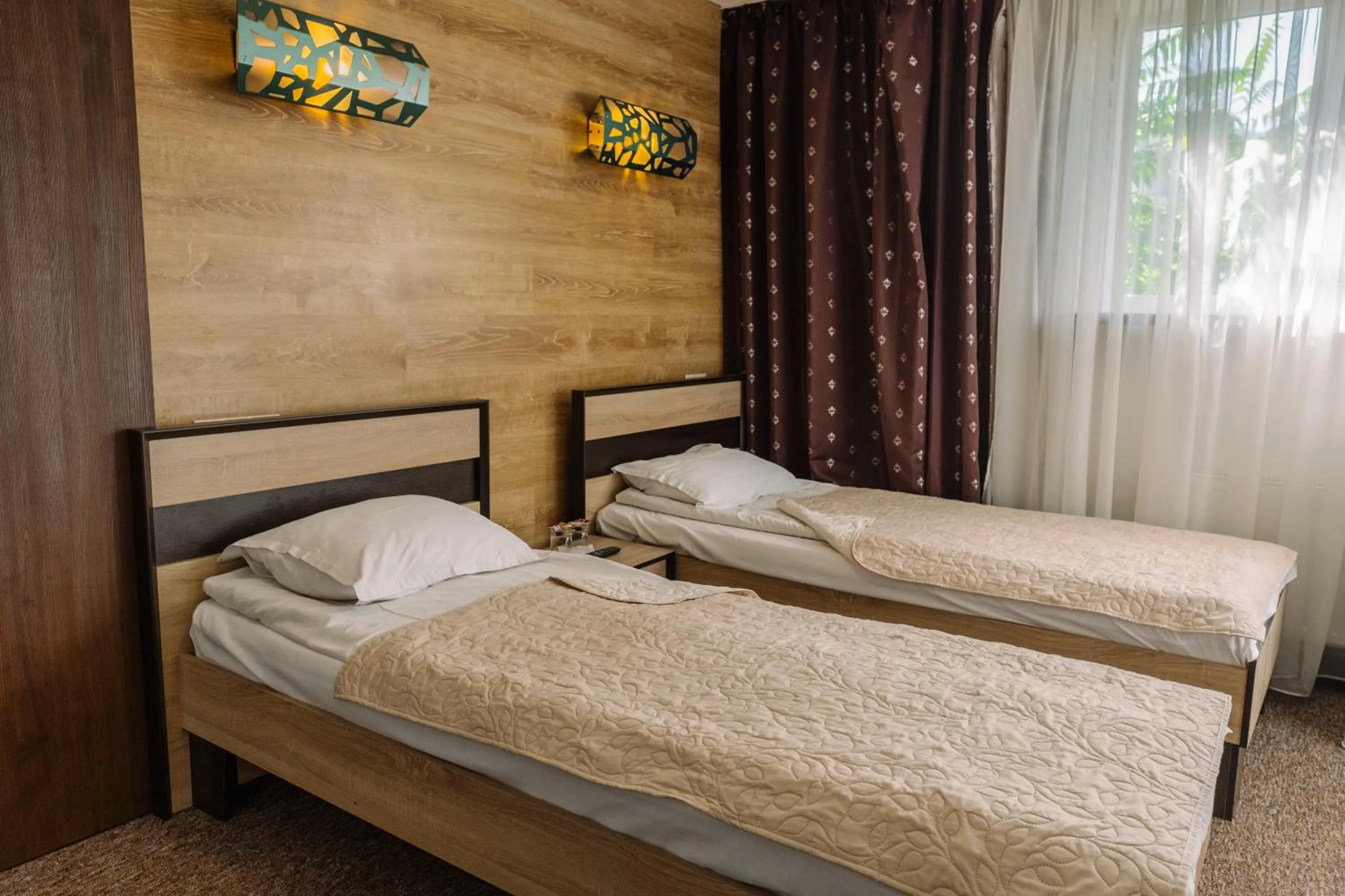 Bed in SPA Hotel Zhyva Voda