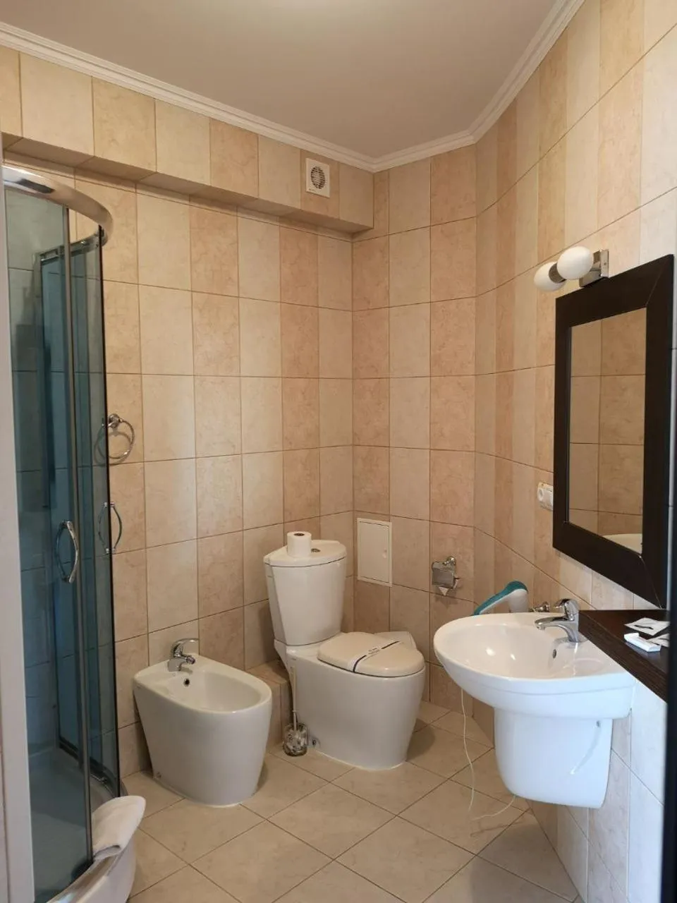 Shower in SPA Hotel Zhyva Voda