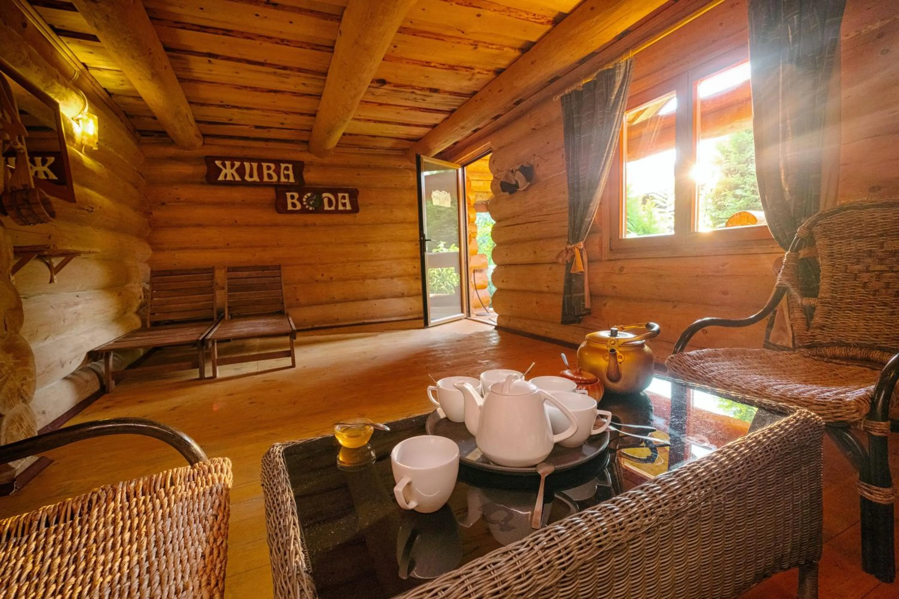Seating area in SPA Hotel Zhyva Voda