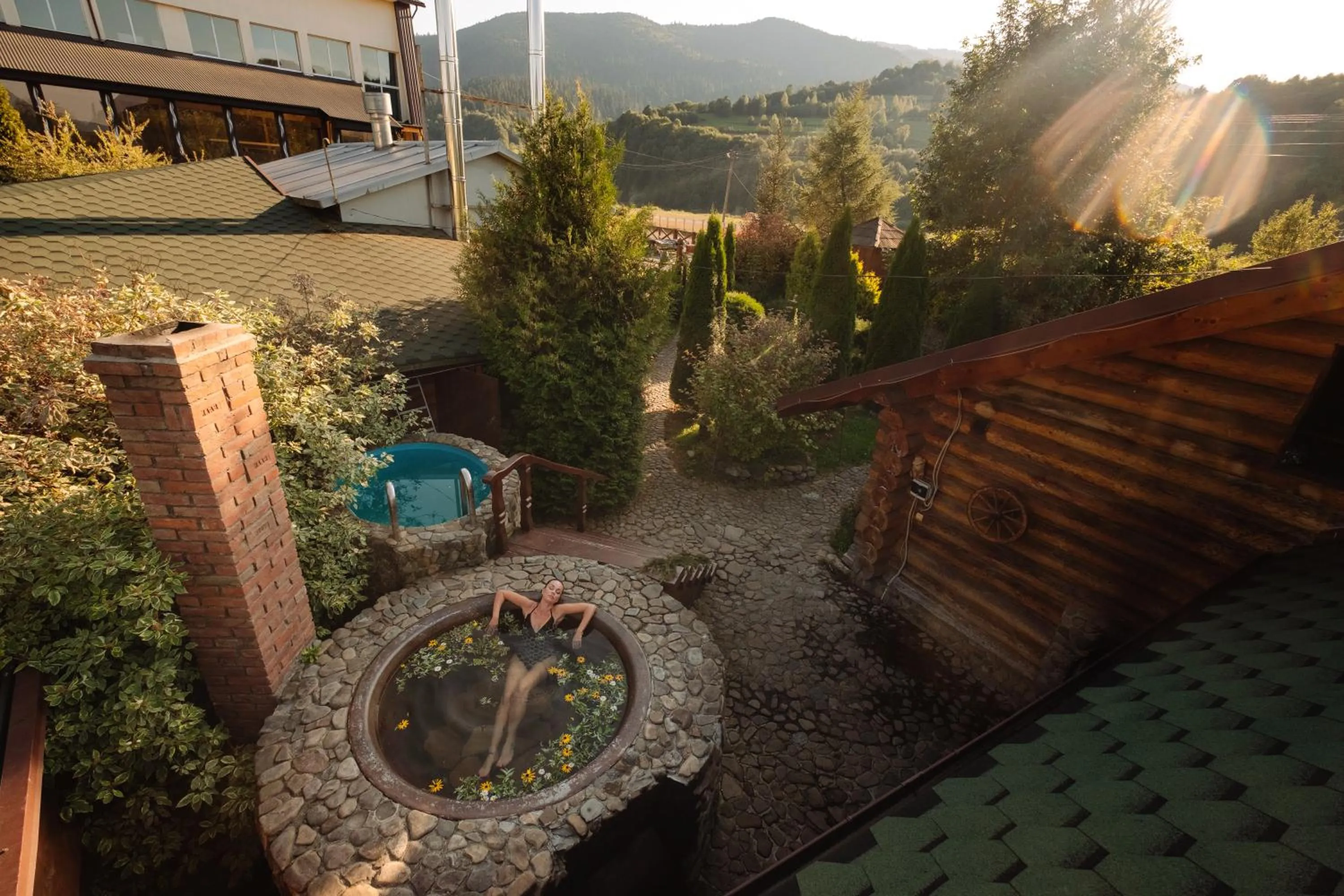 Natural landscape in SPA Hotel Zhyva Voda
