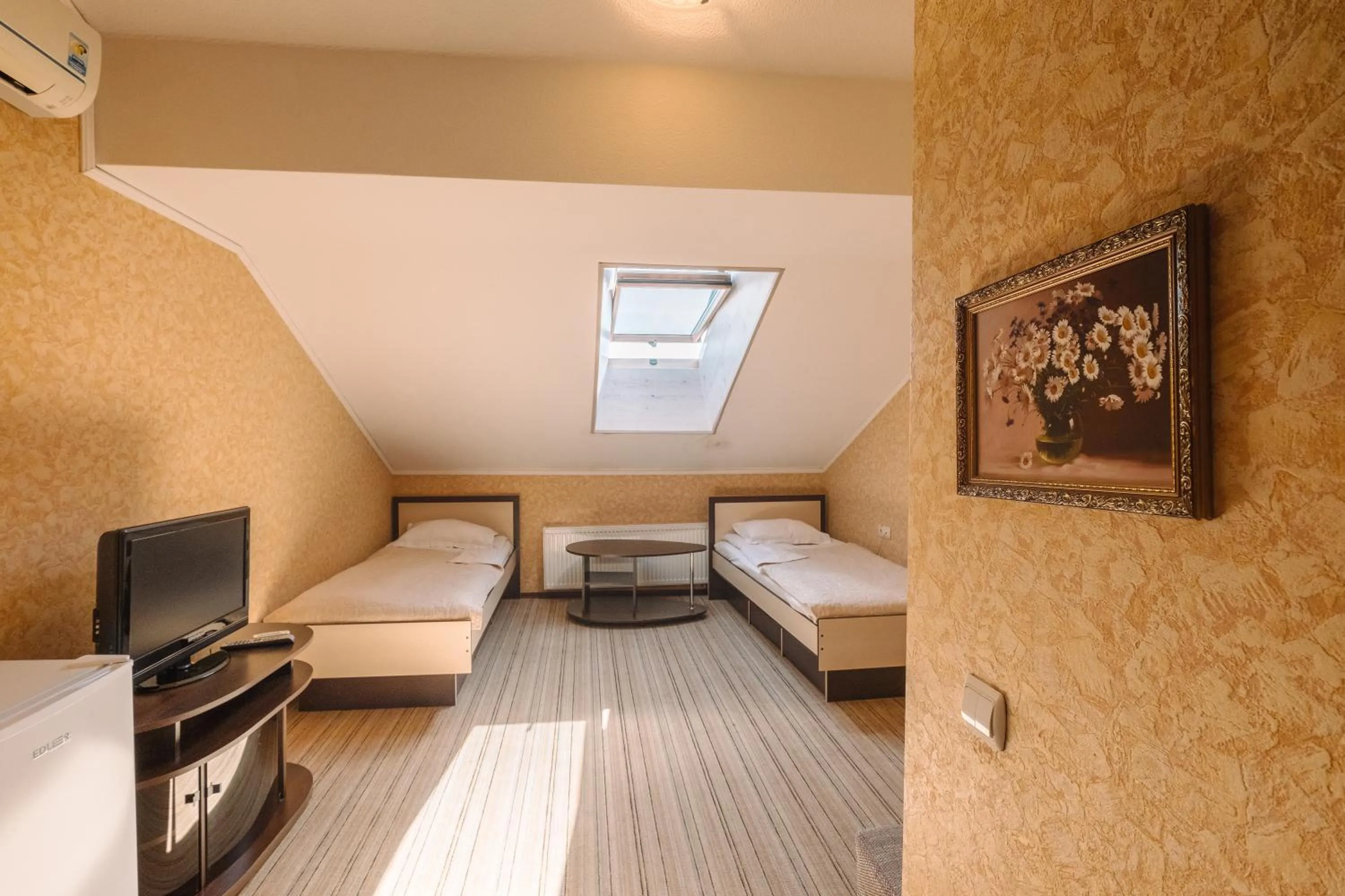 Bed in SPA Hotel Zhyva Voda