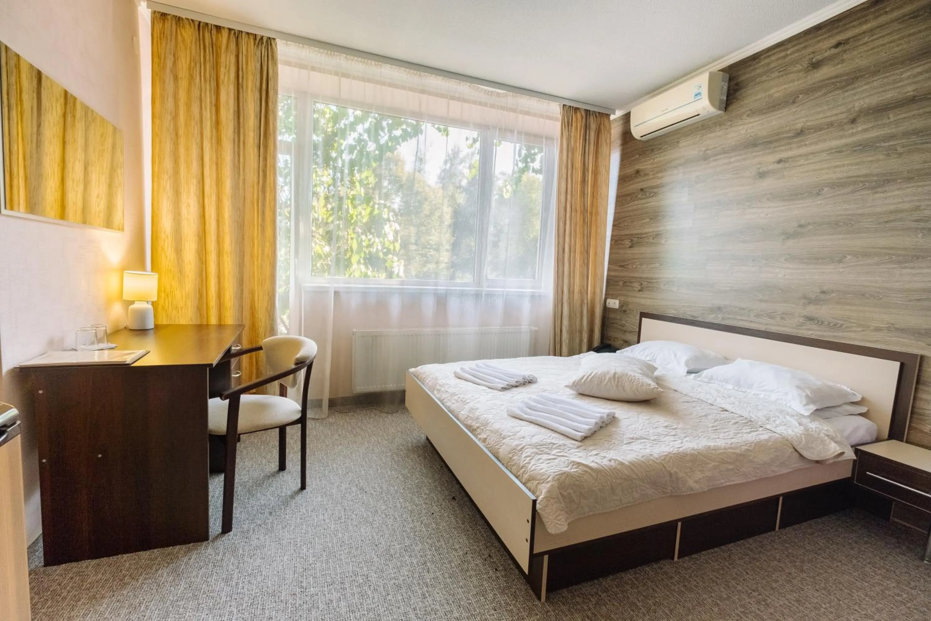Bed in SPA Hotel Zhyva Voda