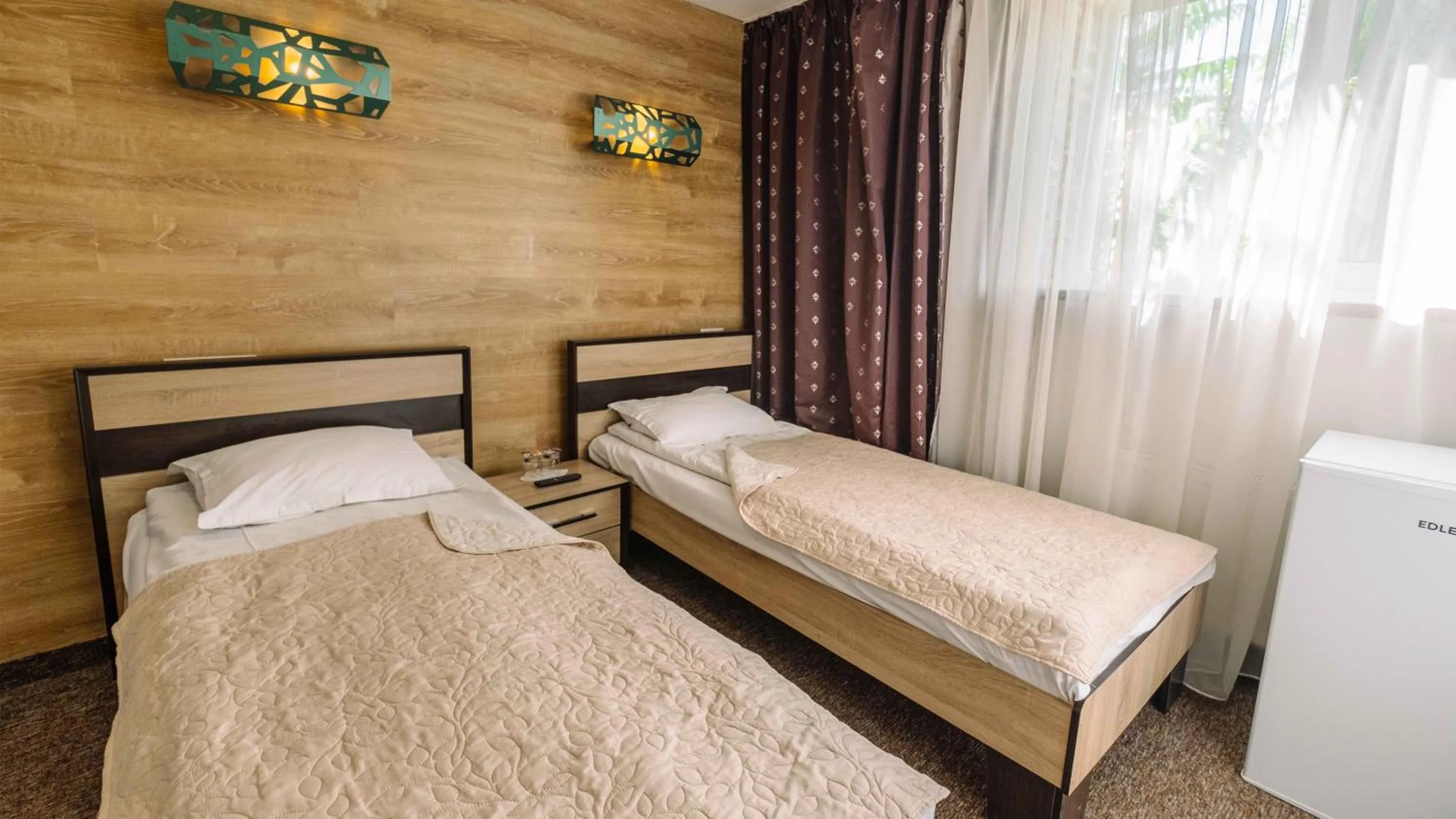 Bed in SPA Hotel Zhyva Voda