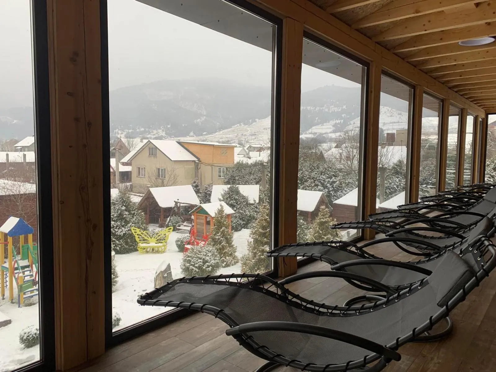 Natural landscape in SPA Hotel Zhyva Voda