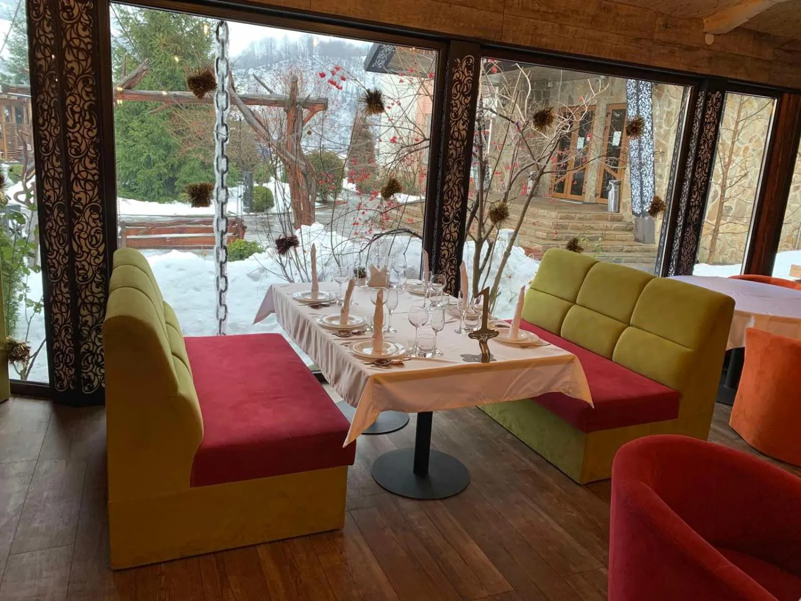 Patio in SPA Hotel Zhyva Voda