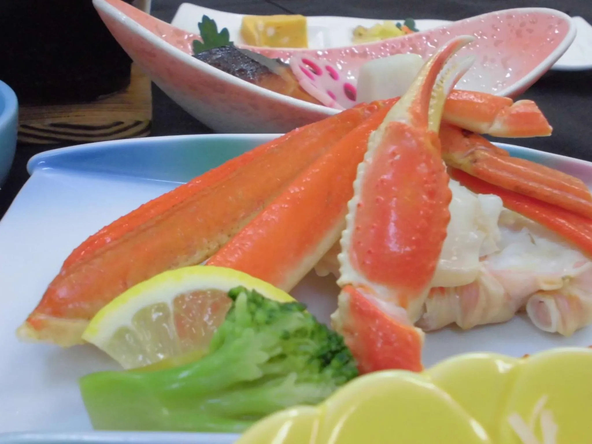 Food close-up in Oyabe City Cycling Terminal