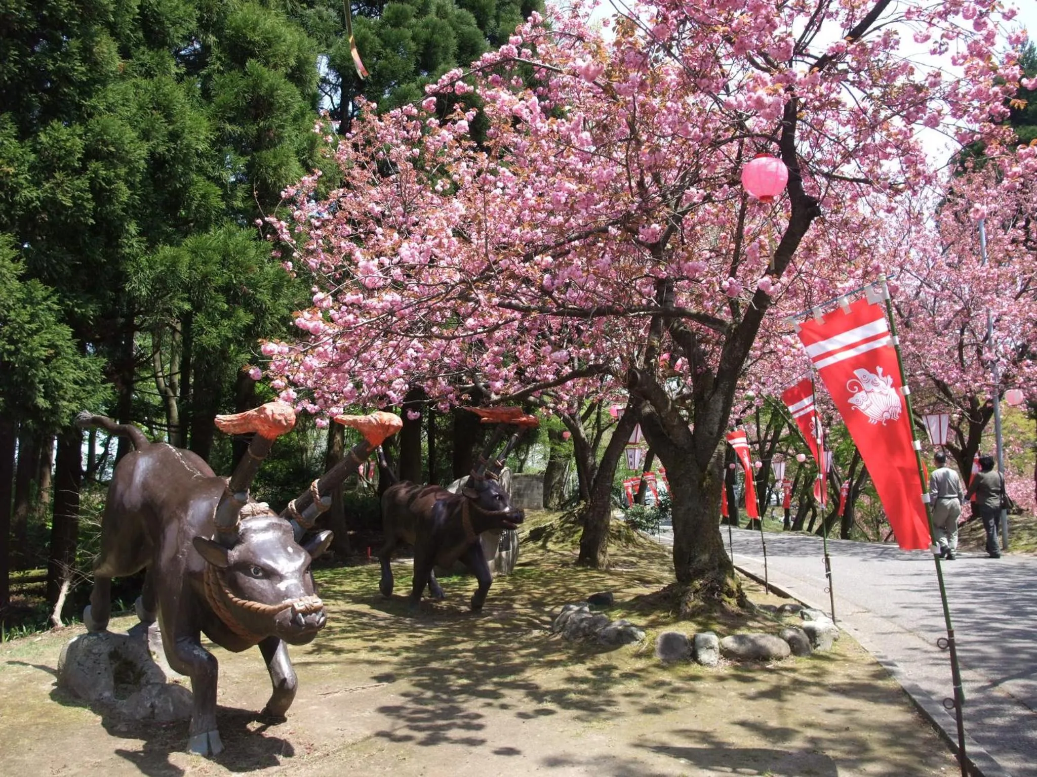 Nearby landmark in Oyabe City Cycling Terminal