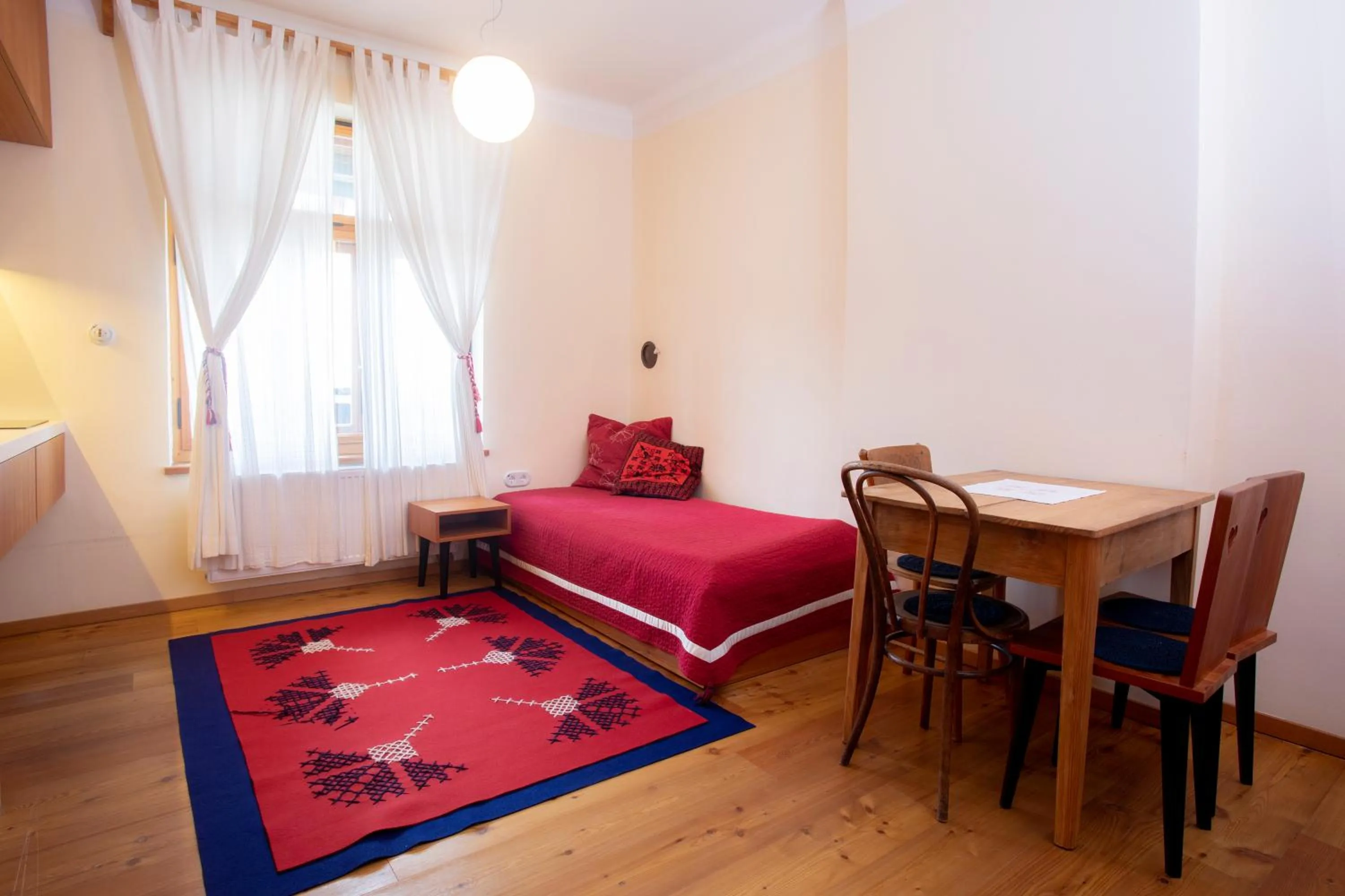 Bed in Pr'Gavedarjo Eco Heritage B&B