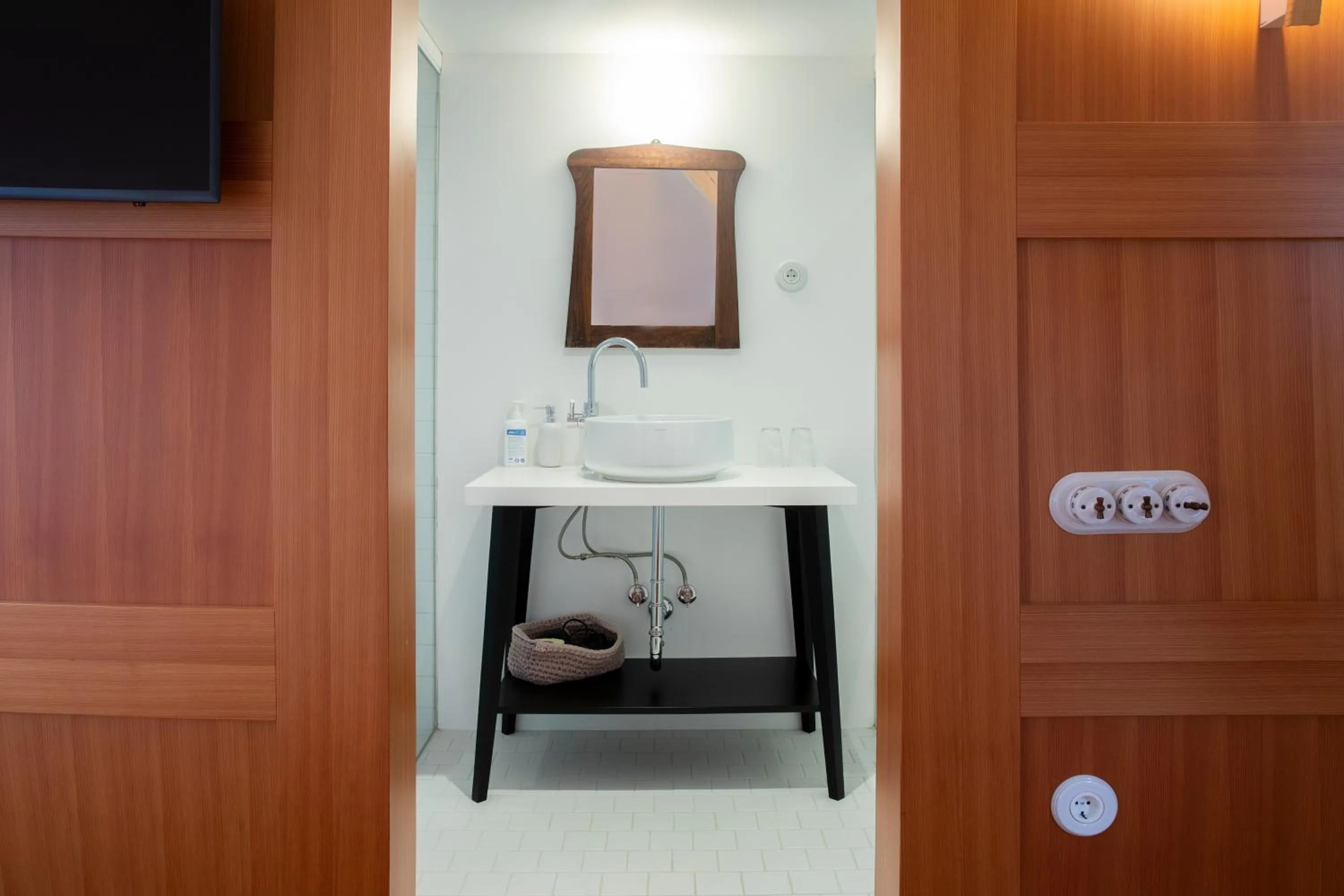 Bathroom in Pr'Gavedarjo Eco Heritage B&B