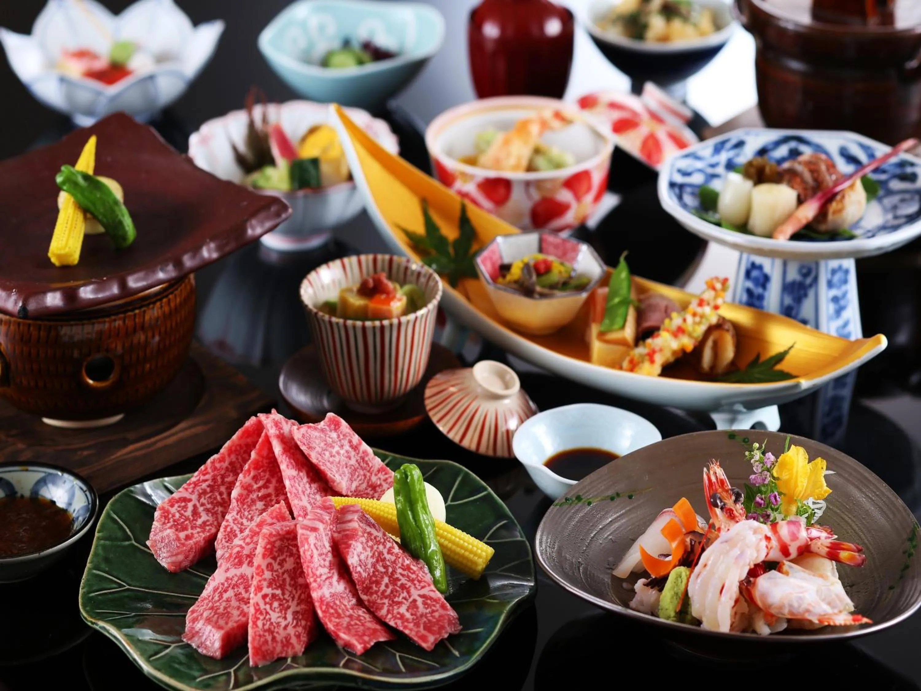 Dinner in Arima Royal Hotel