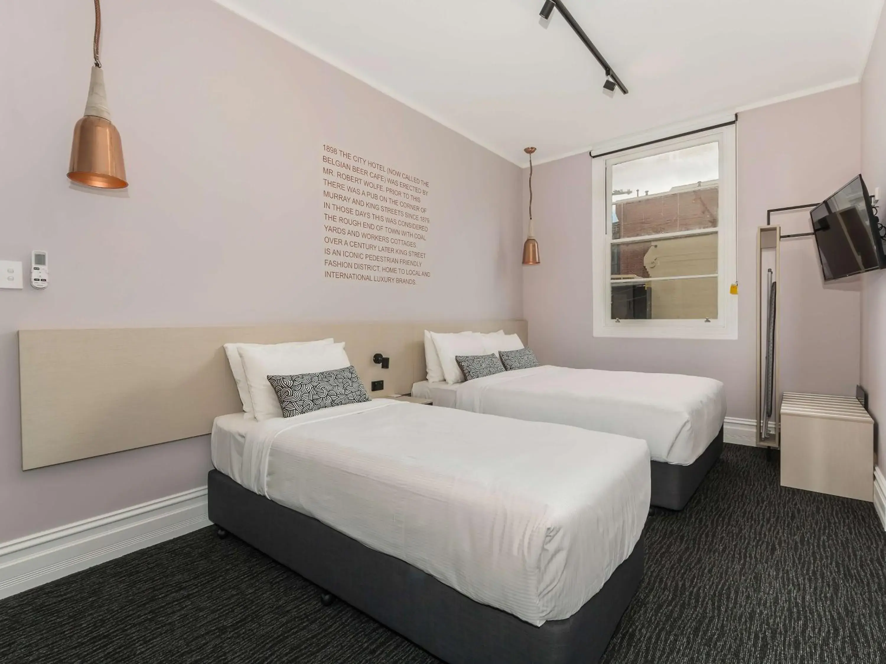 Photo of the whole room, Bed in Nightcap at Belgian Beer Cafe Photo of the whole room, Bed in Nightcap at Belgian Beer Cafe