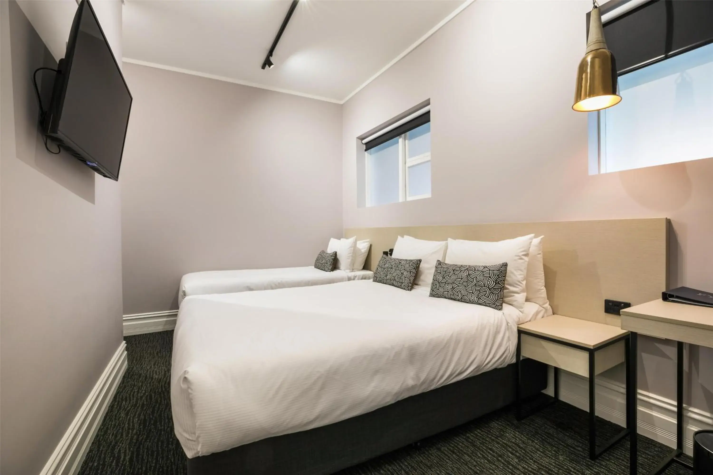 Bedroom, Bed in Nightcap at Belgian Beer Cafe Bedroom, Bed in Nightcap at Belgian Beer Cafe