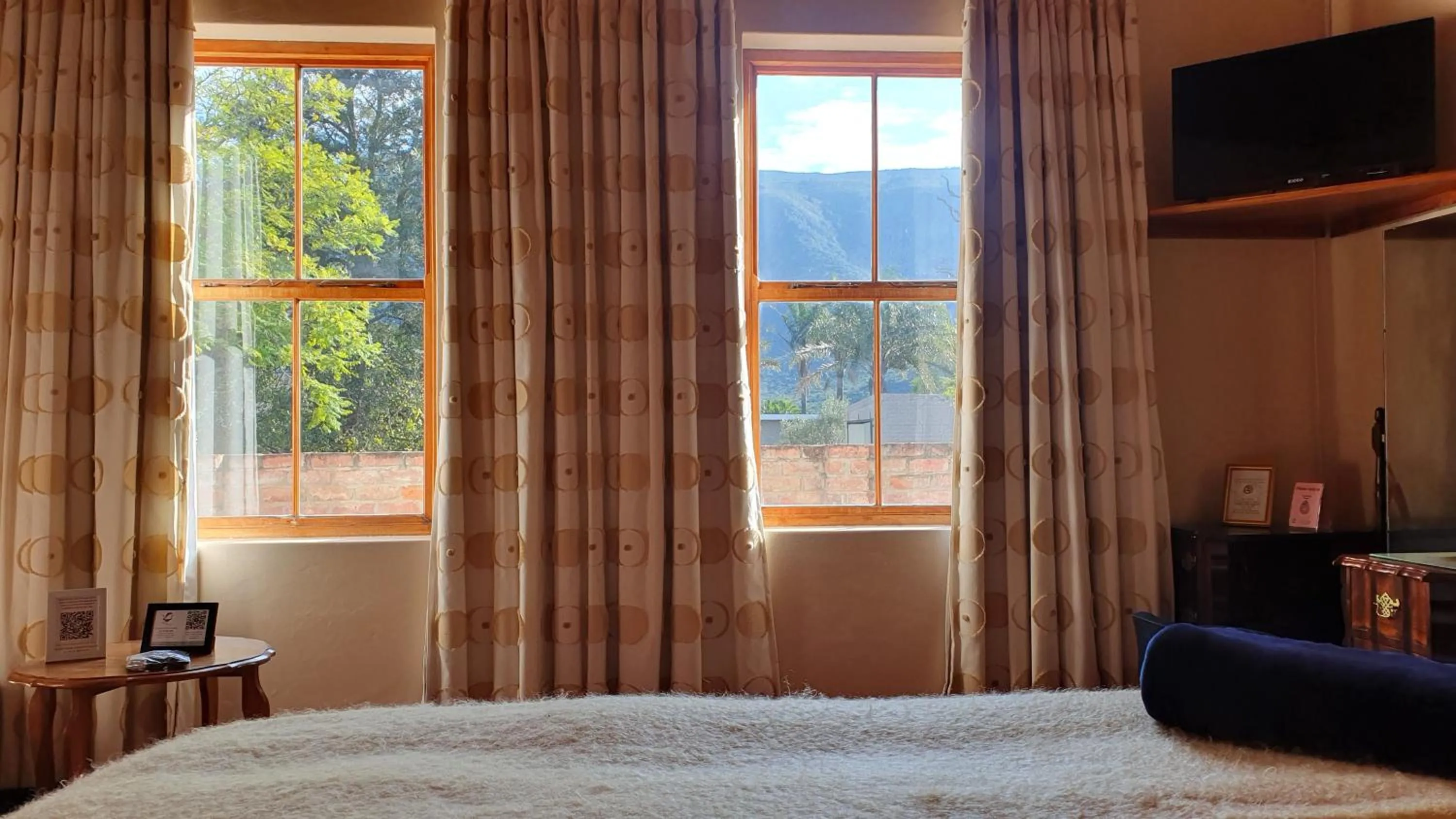 View (from property/room), Bed in Angler and Antelope Guesthouse