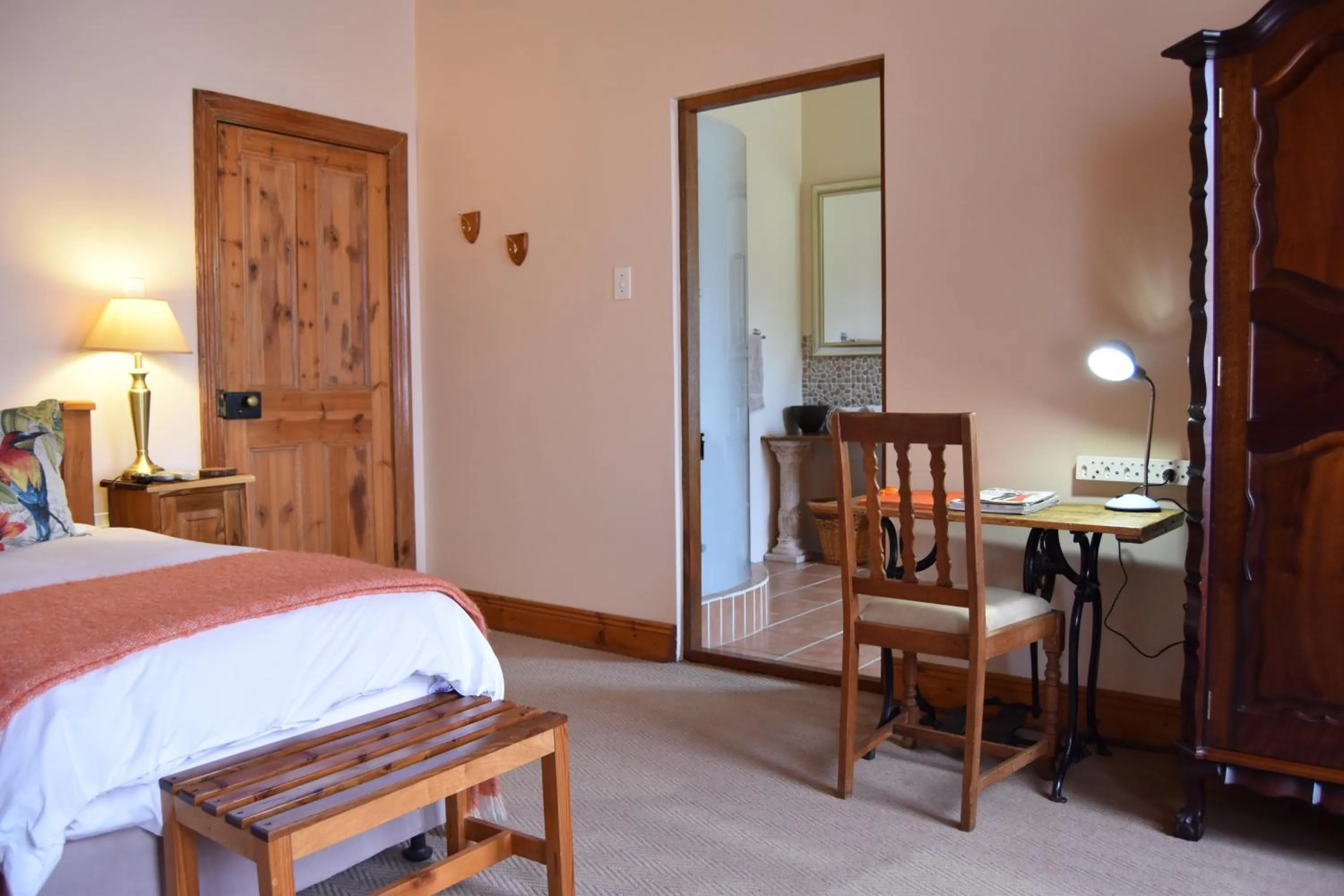 Bedroom, Bed in Angler and Antelope Guesthouse