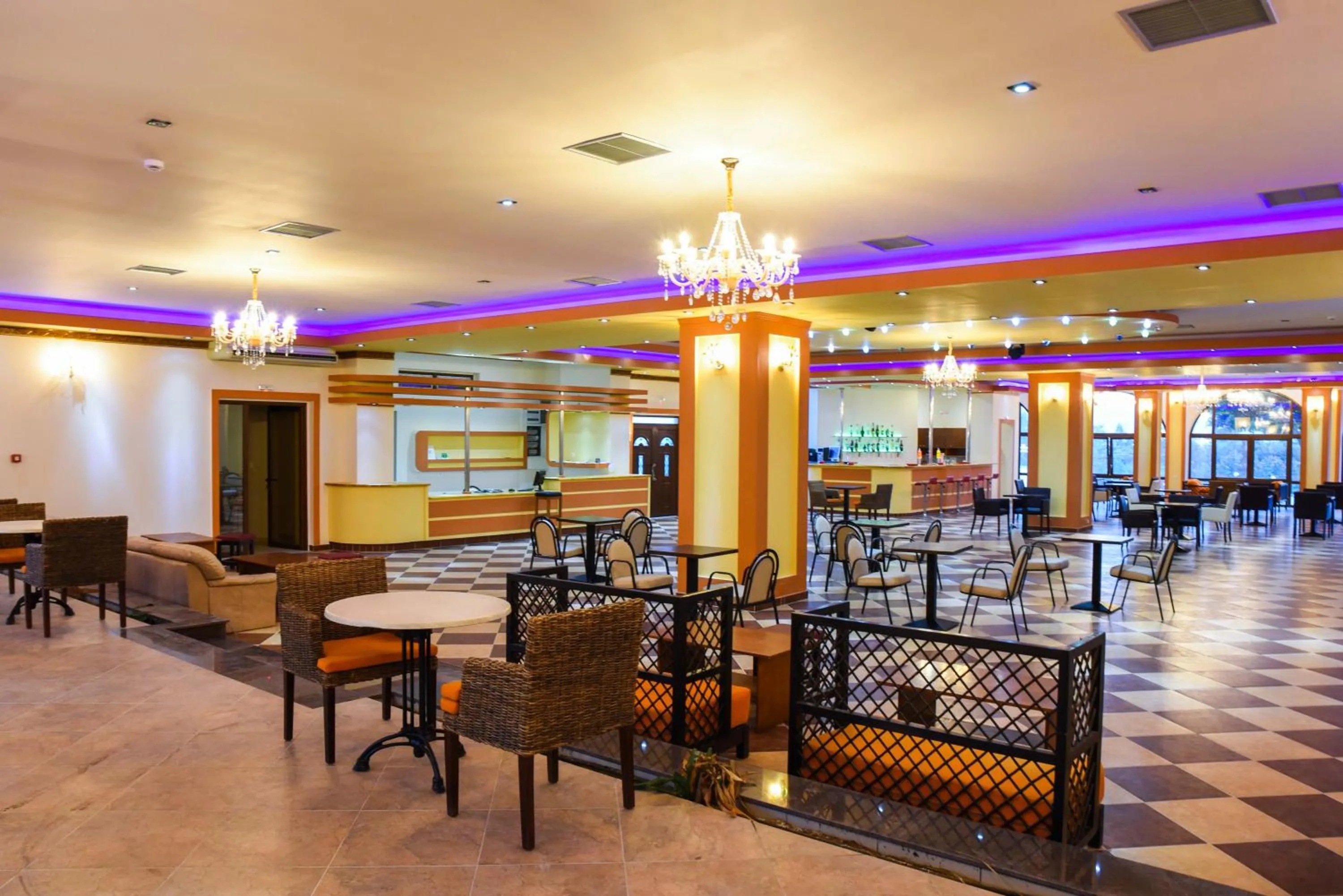 Lobby or reception in Chrysoula Hotel