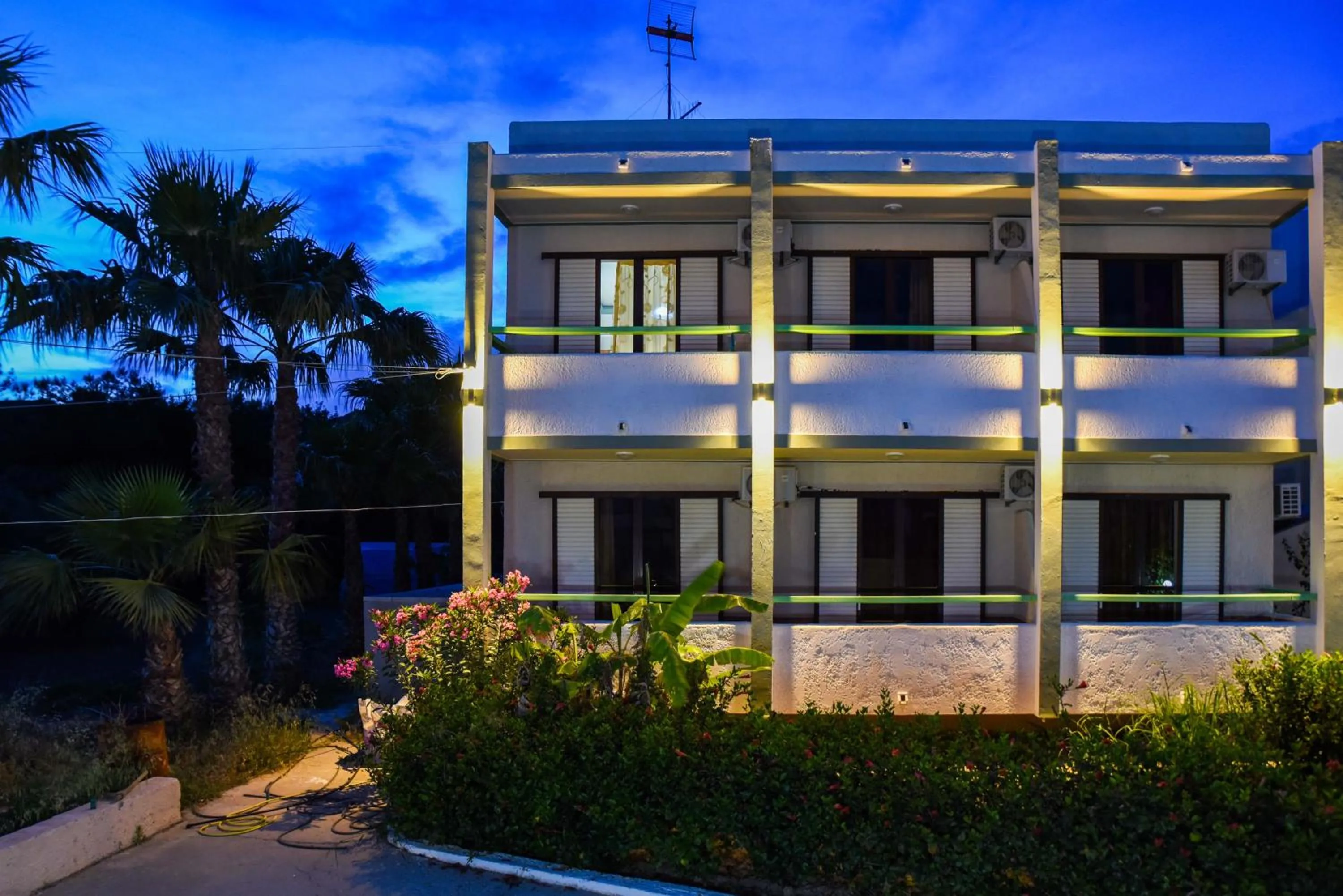 Facade/entrance in Chrysoula Hotel