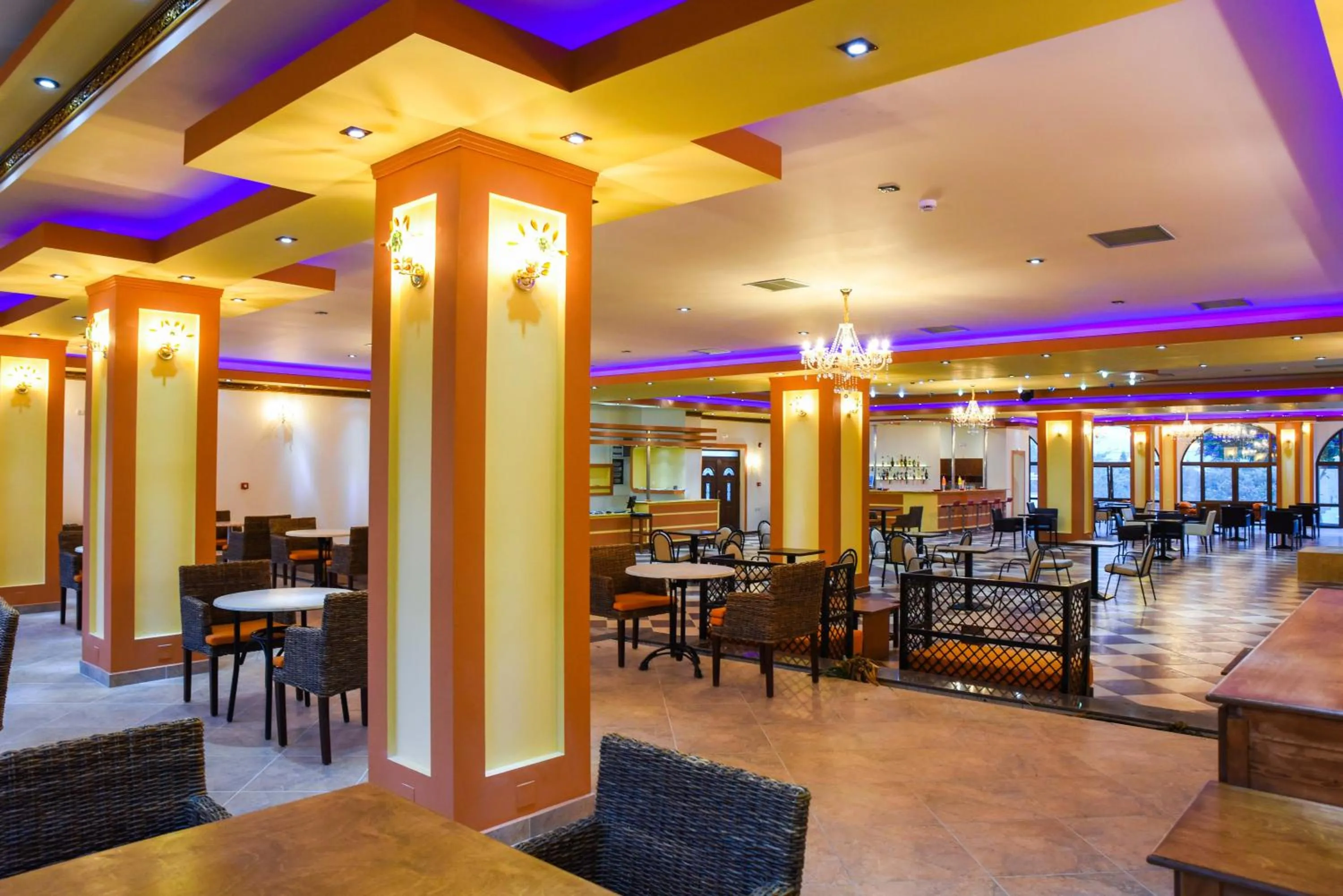 Living room in Chrysoula Hotel