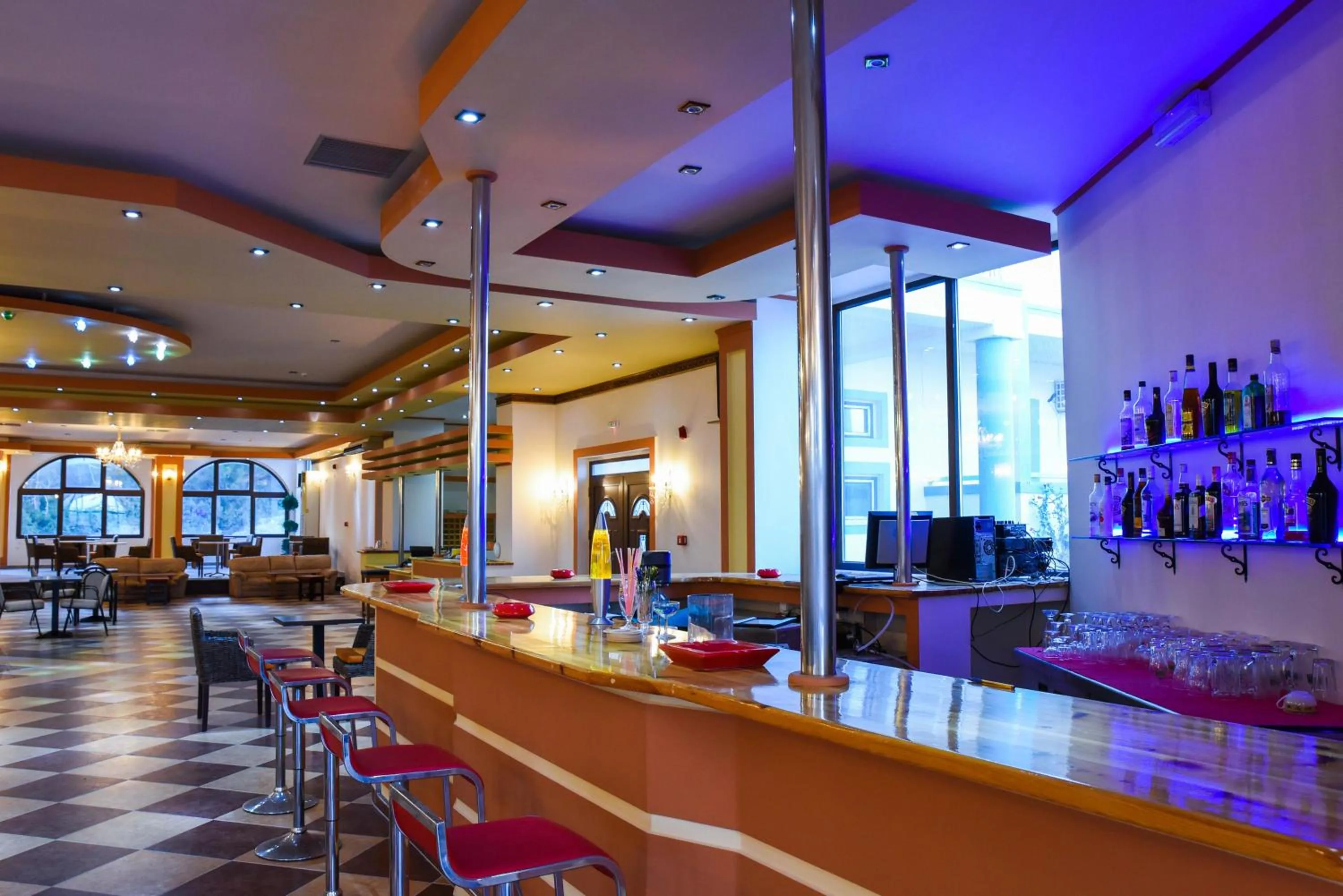 Lobby or reception in Chrysoula Hotel